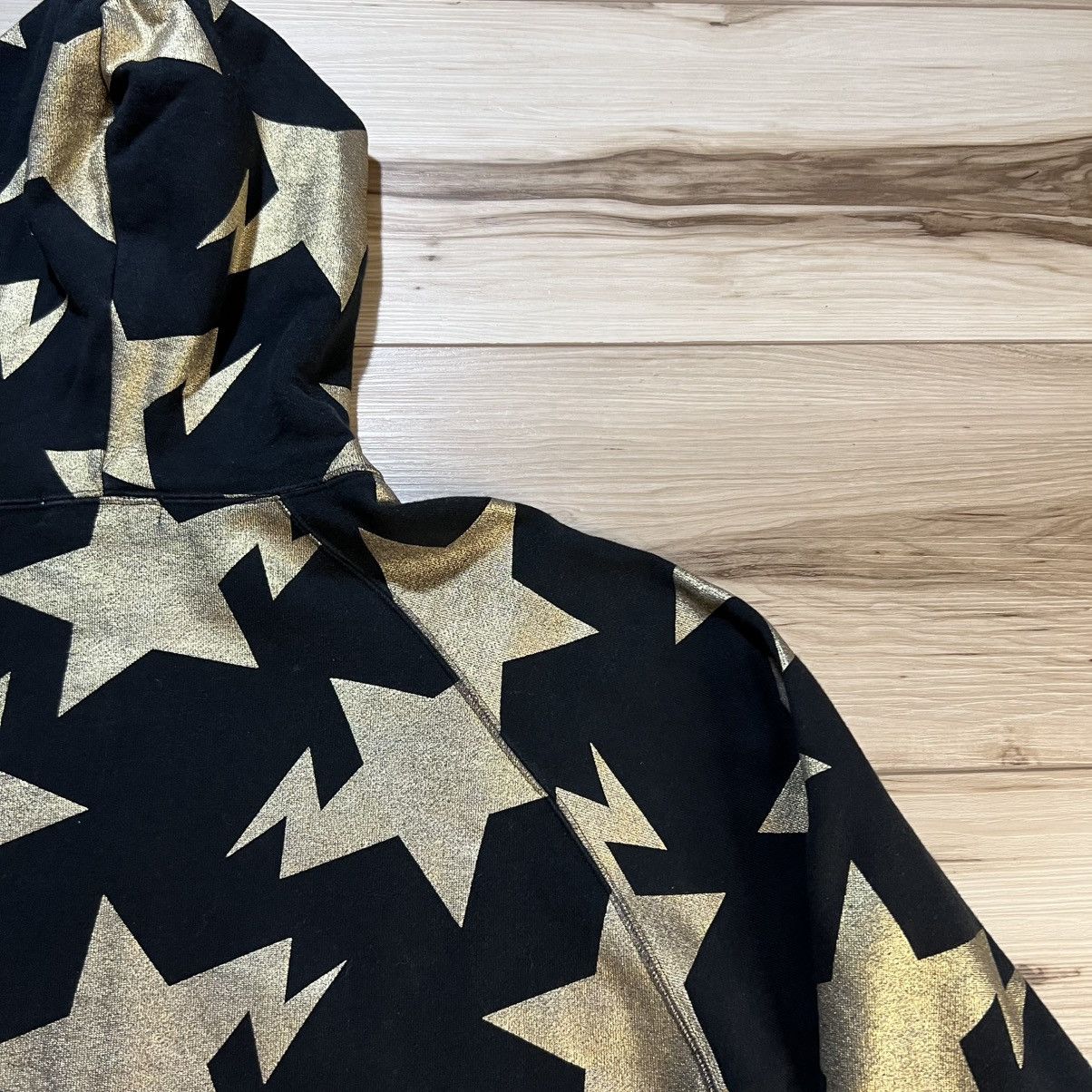 Bape BAPE Classics Sta Star Full Zip Hoodie Black Gold VTG NIGO Size US M / EU 48-50 / 2 - 20 Thumbnail