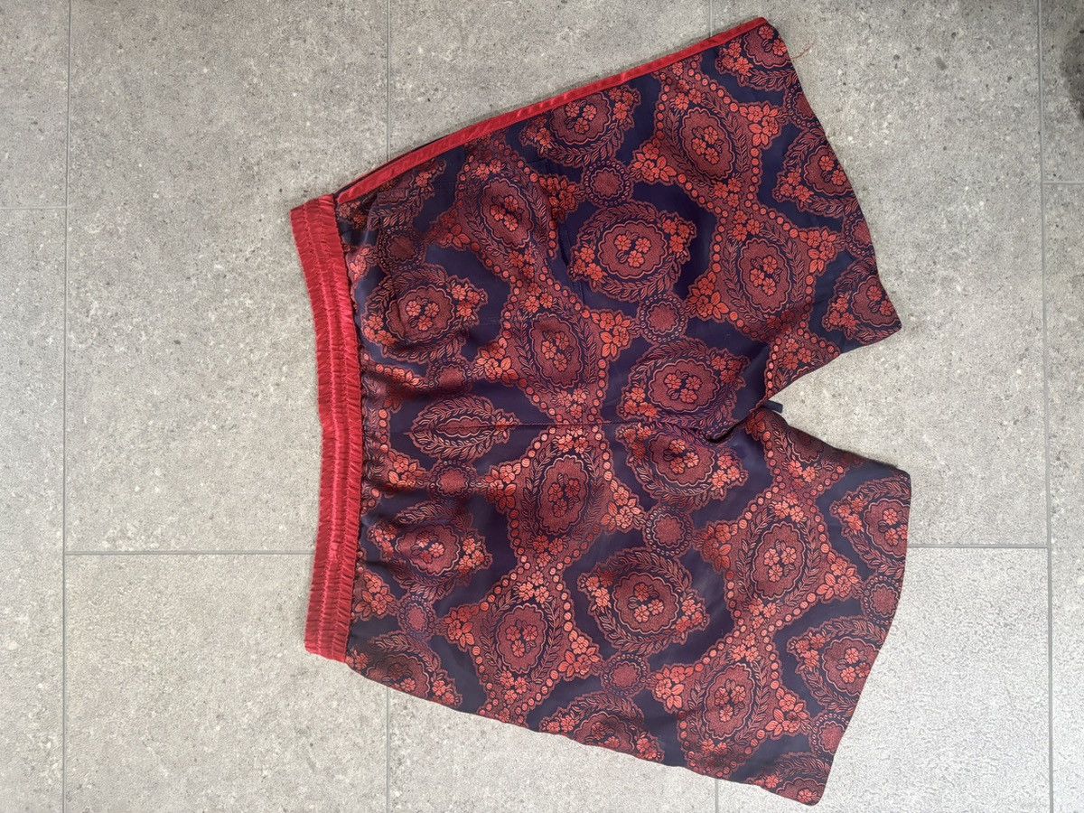 Gucci GUCCI RED SATIN FLORAL PRINT SIZE 50 Size US 38 / EU 54 - 5 Thumbnail