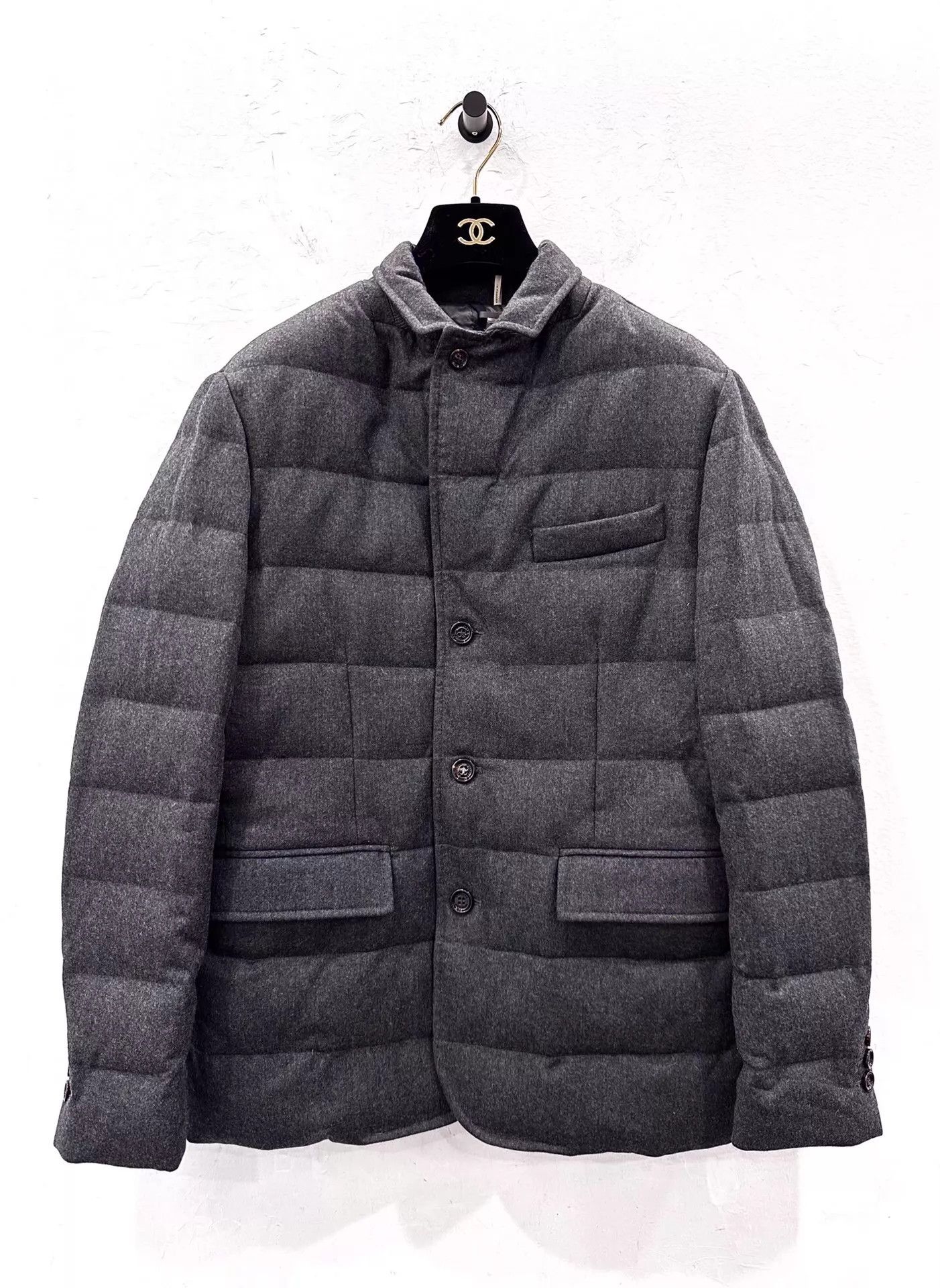 Moncler Moncler Rodin Gray Suit Down Jacket Men Size 1 NWT Size US S / EU 44-46 / 1 - 1 Thumbnail