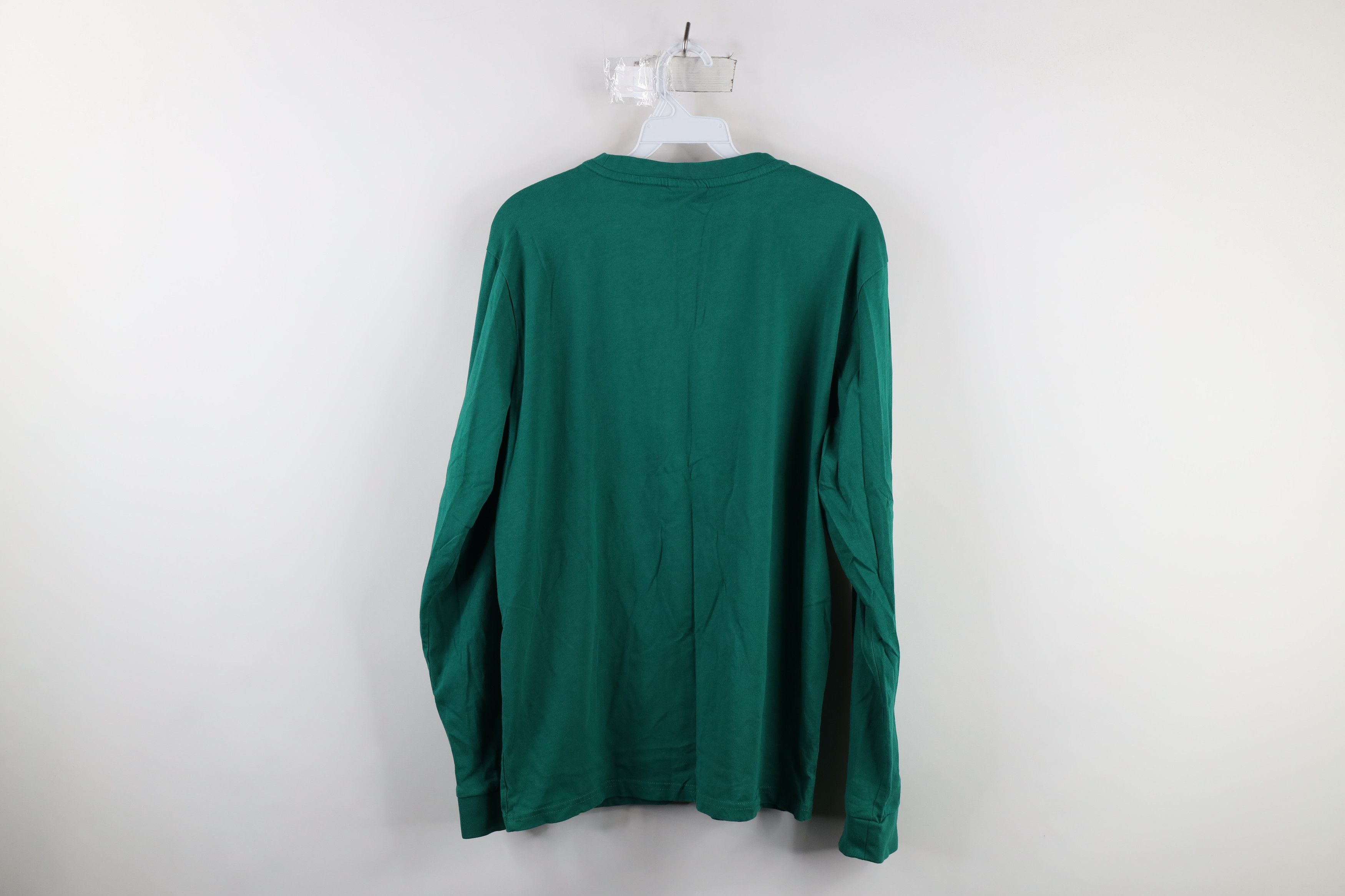 Kappa × Vintage Vintage Kappa Soccer Spell Out Long Sleeve T-Shirt Green Size US L / EU 52-54 / 3 - 11 Thumbnail