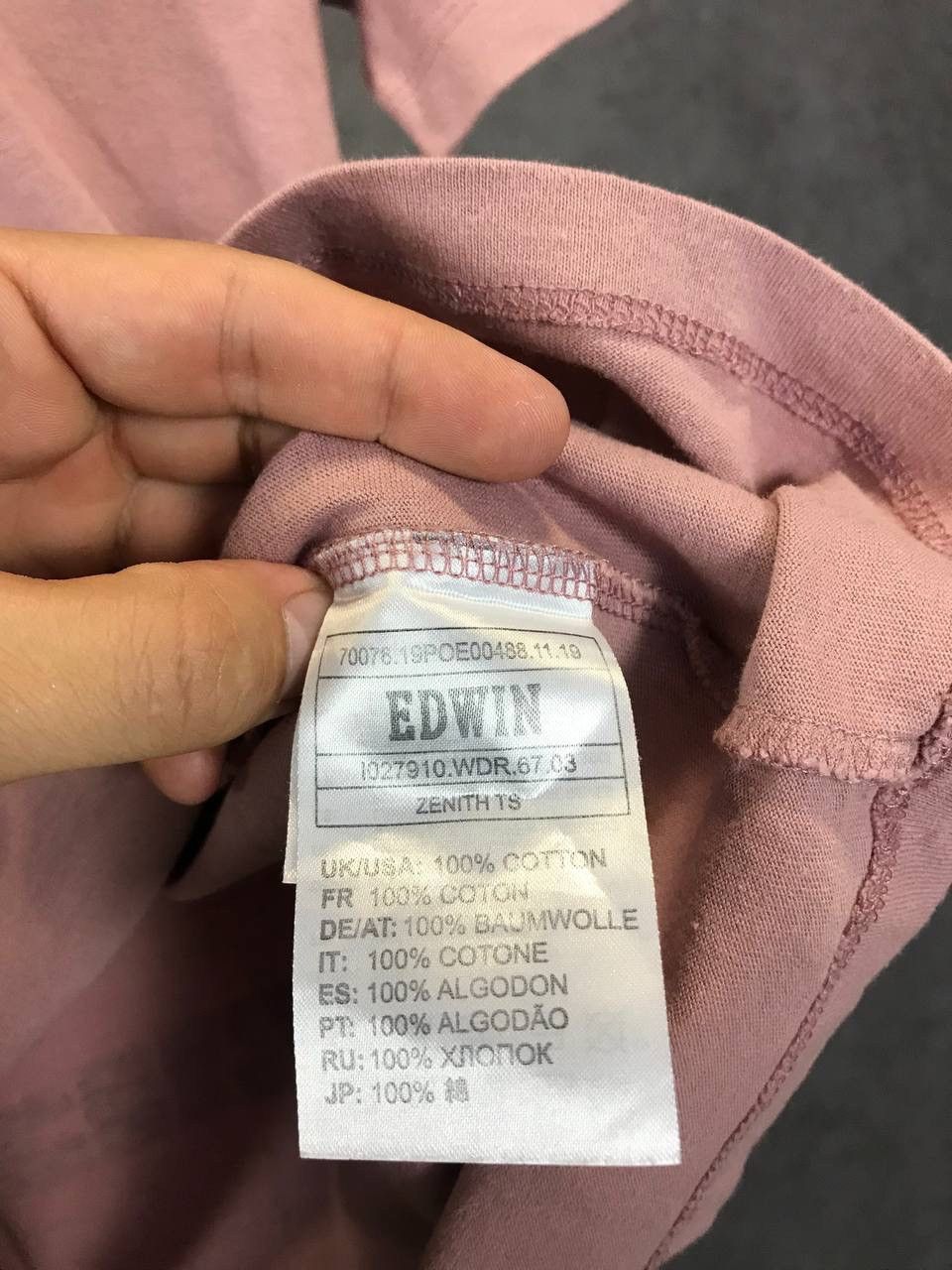 Designer × Edwin × Japanese Brand Edwin Japanese designer big logo tee Size US S / EU 44-46 / 1 - 6 Thumbnail