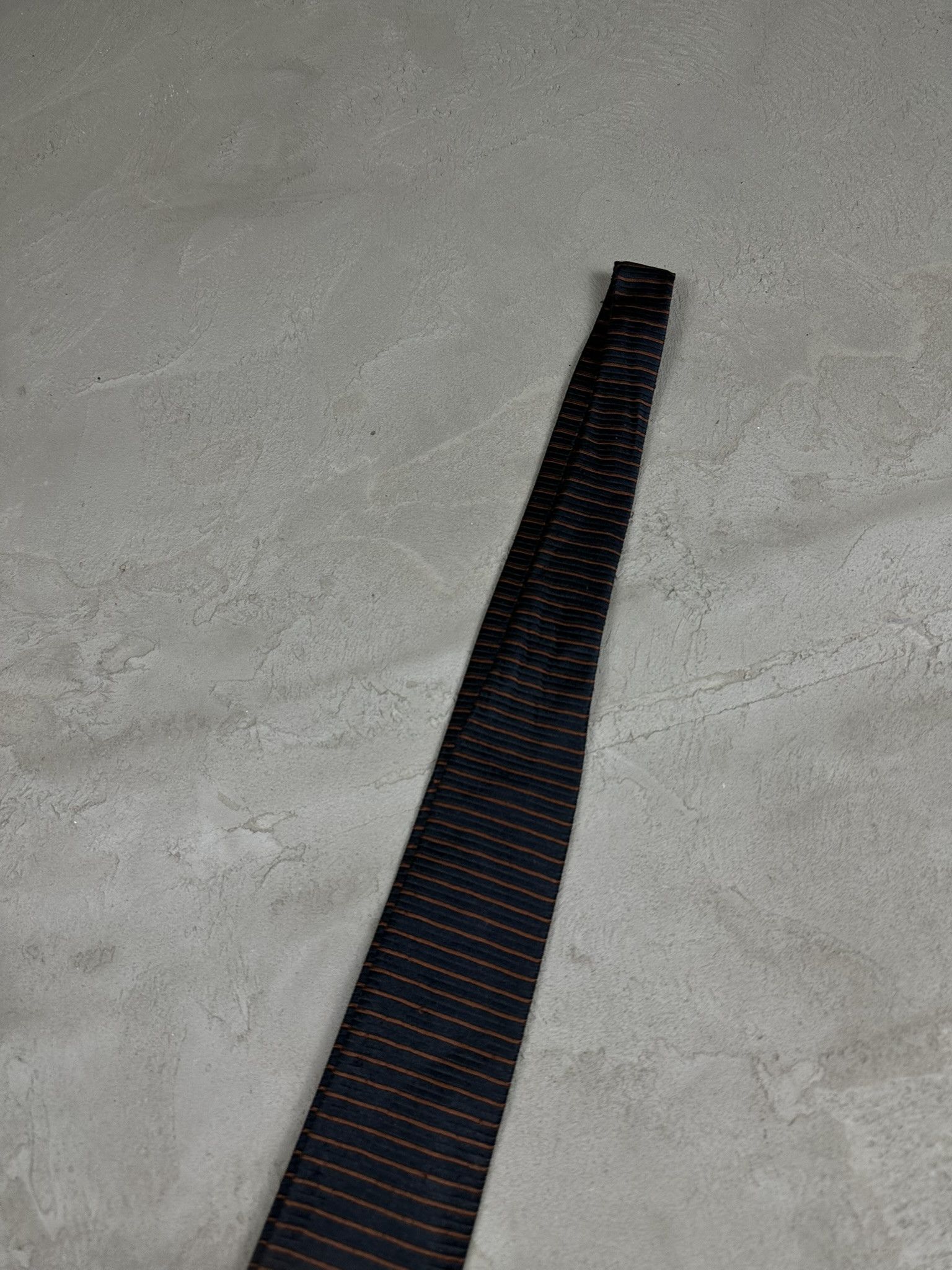 Aquascutum × Designer Vintage Aquascutum Silk Stripped Luxury Tie Size ONE SIZE - 3 Thumbnail