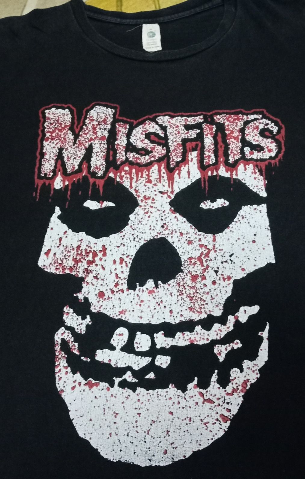 Band Tees × Misfits Misfits Blood Splatter Skull T-shirt Size US L / EU 52-54 / 3 - 4 Thumbnail