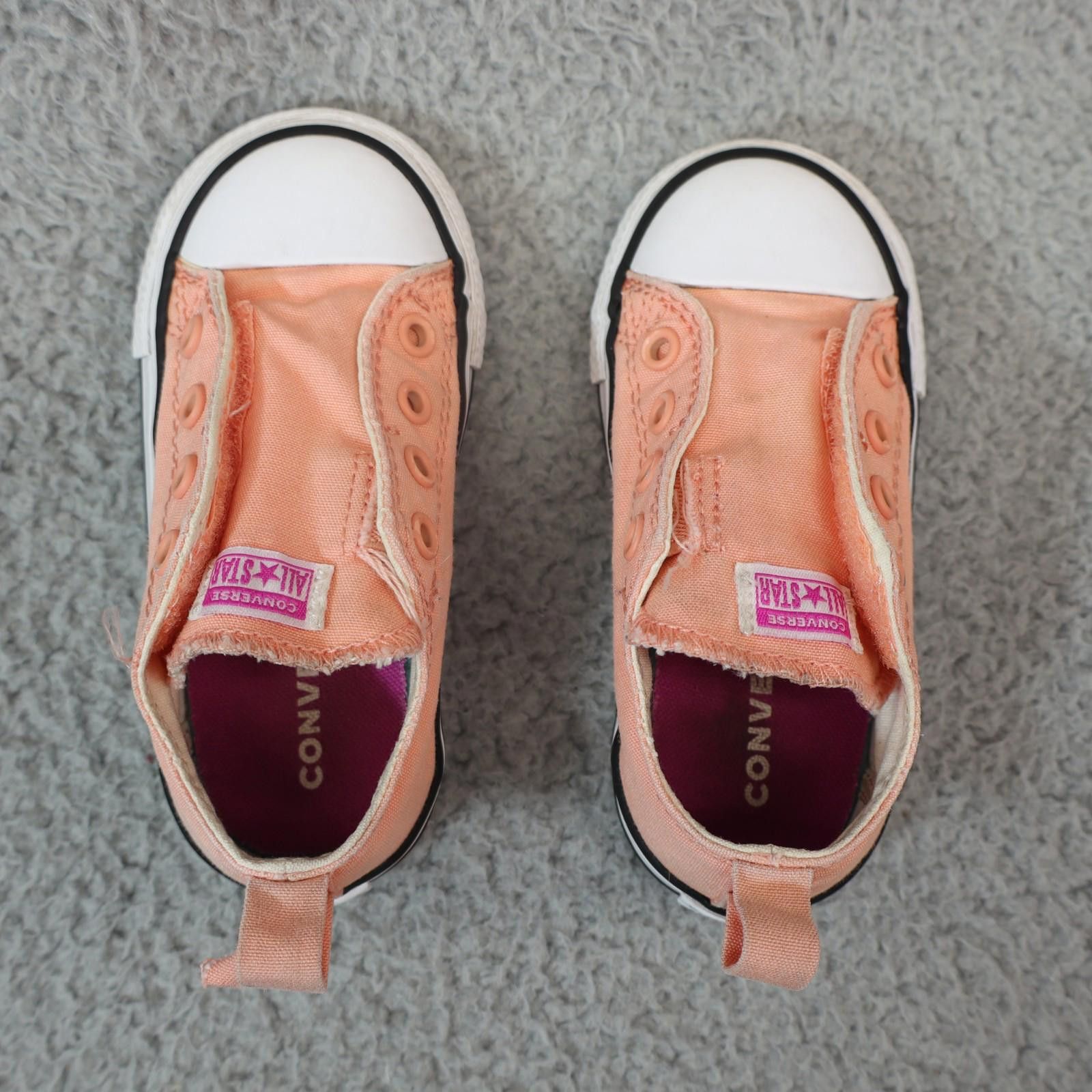 Converse Converse Low Top 7C US All Star Peach 760850F Slip Strap Size US 7 / EU 40 - 6 Thumbnail