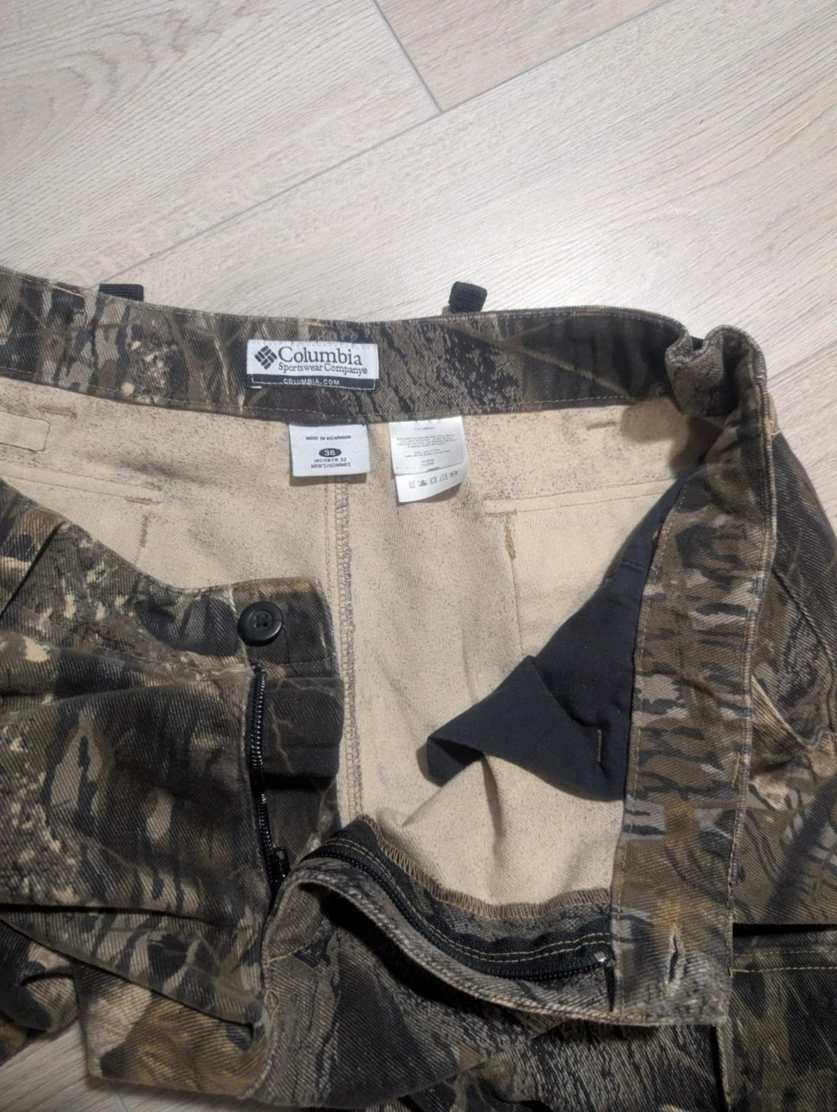 Columbia × Vintage VINTAGE RARE Columbia x Mossy Oak cargo pants Size US 36 / EU 52 - 5 Thumbnail