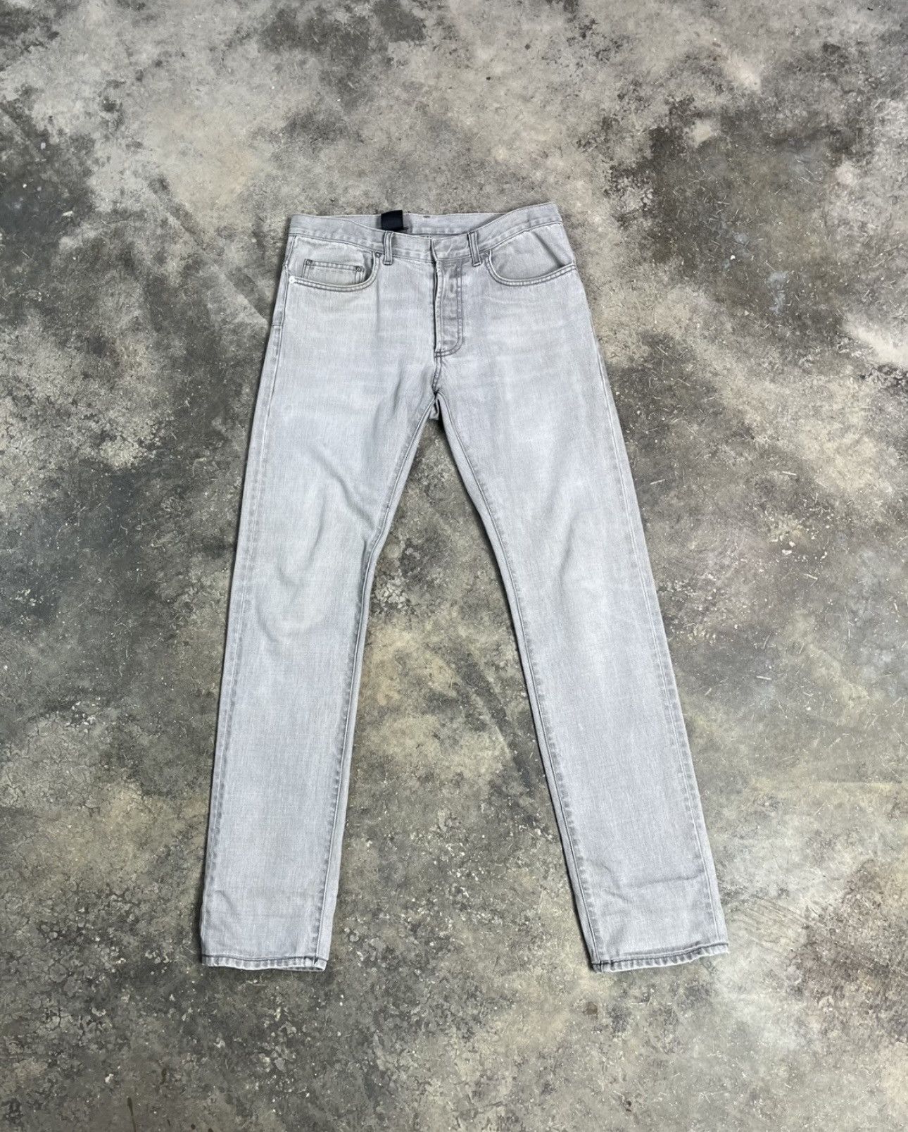 Dior Grey Dior denim jeans Size US 31 - 1 Thumbnail