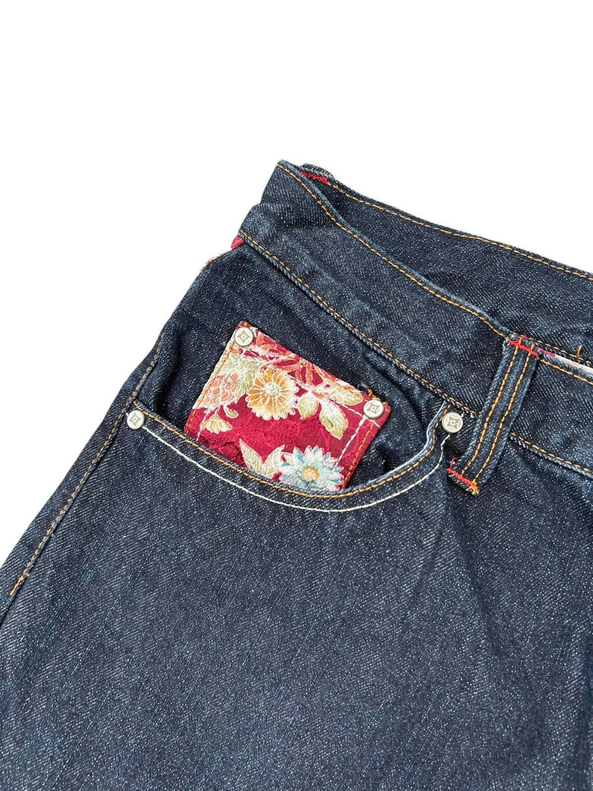 Kapital Karakuri Tamashii Inspired Gumu Denim Jeans Size US 35 - 6 Thumbnail