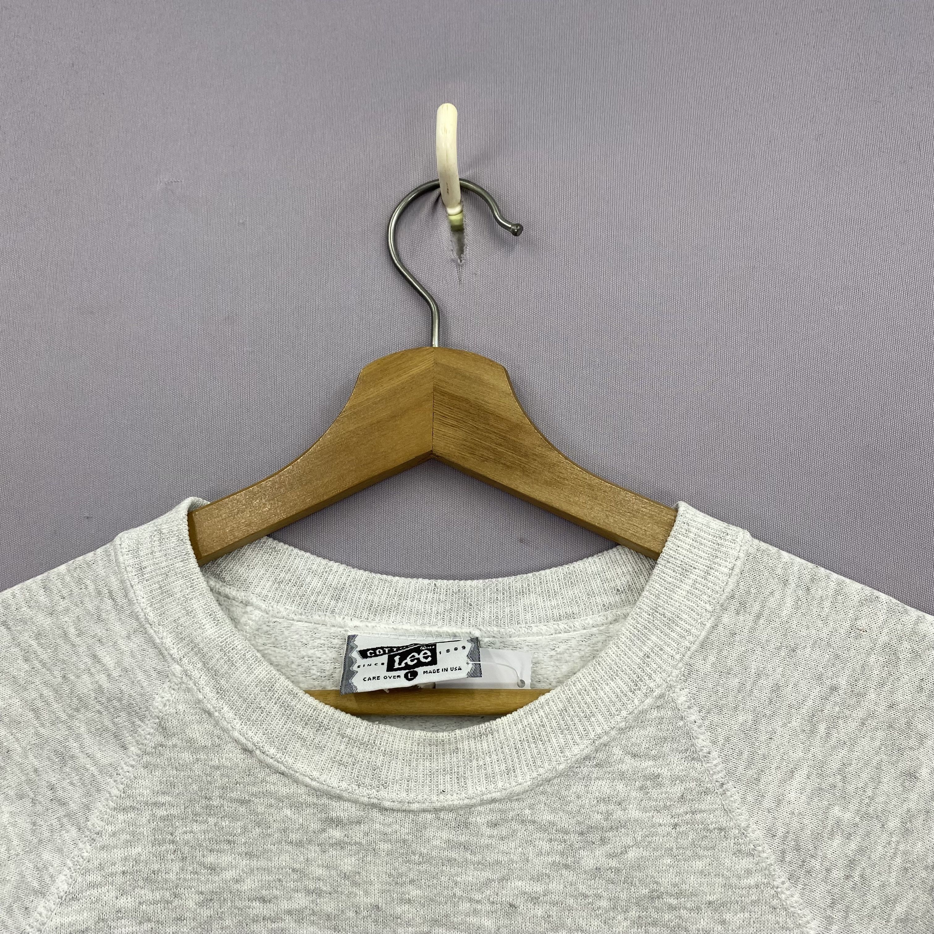 Lee Vintage Lee Sweater English Mapping 90s Style Sweatshirt Size US M / EU 48-50 / 2 - 3 Thumbnail