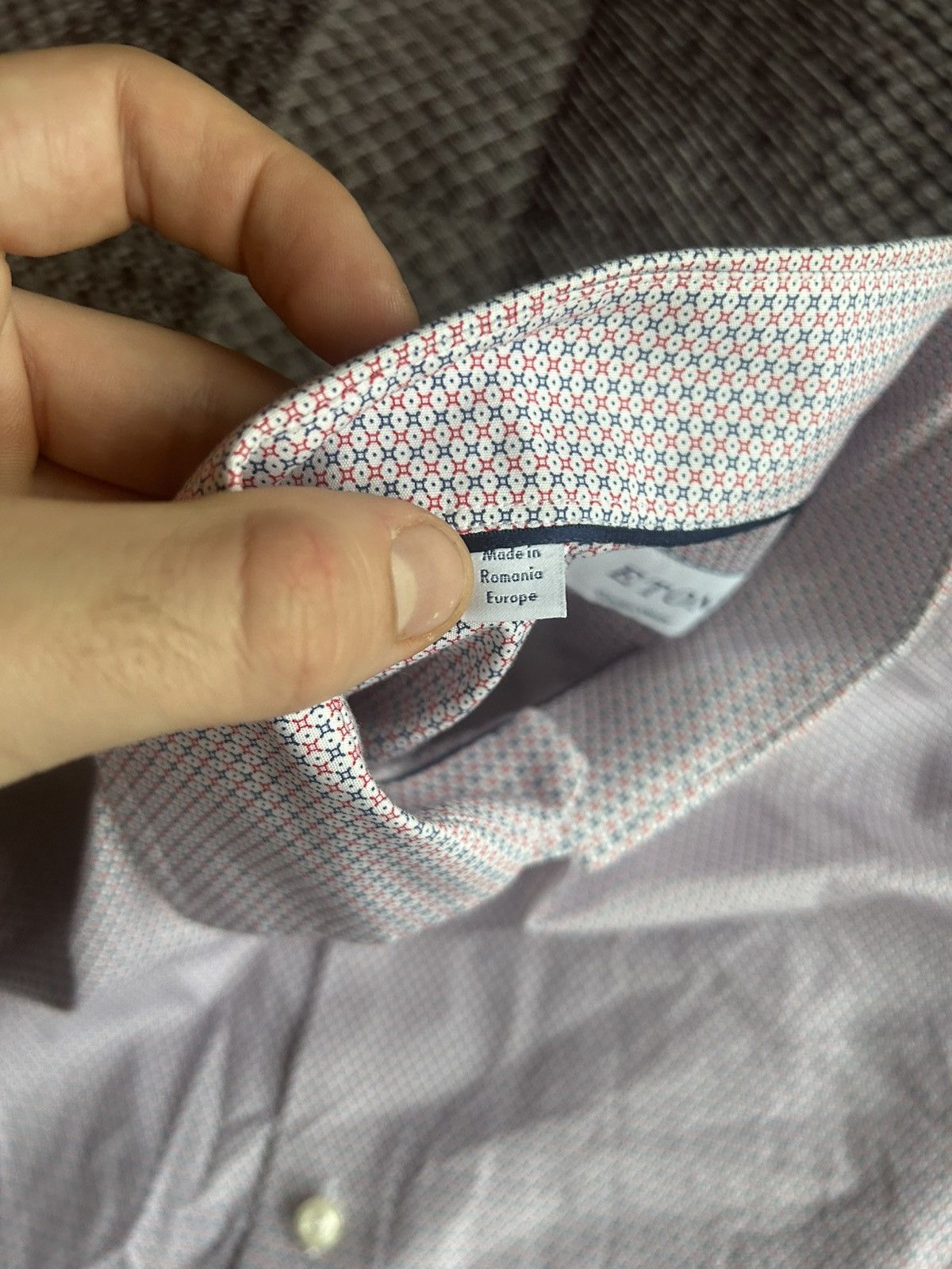 Eton Eton Contemporary Luxury Shirt Mens Solid Style Size 40 Size US L / EU 52-54 / 3 - 5 Thumbnail