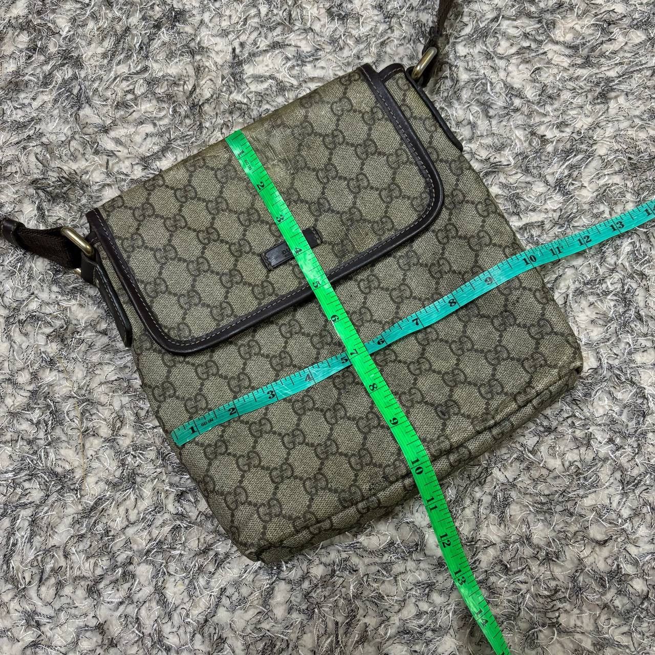 Gucci Vintage Gucci GG Supreme Small Messenger Bag Crossbody Italy Size ONE SIZE - 14 Thumbnail