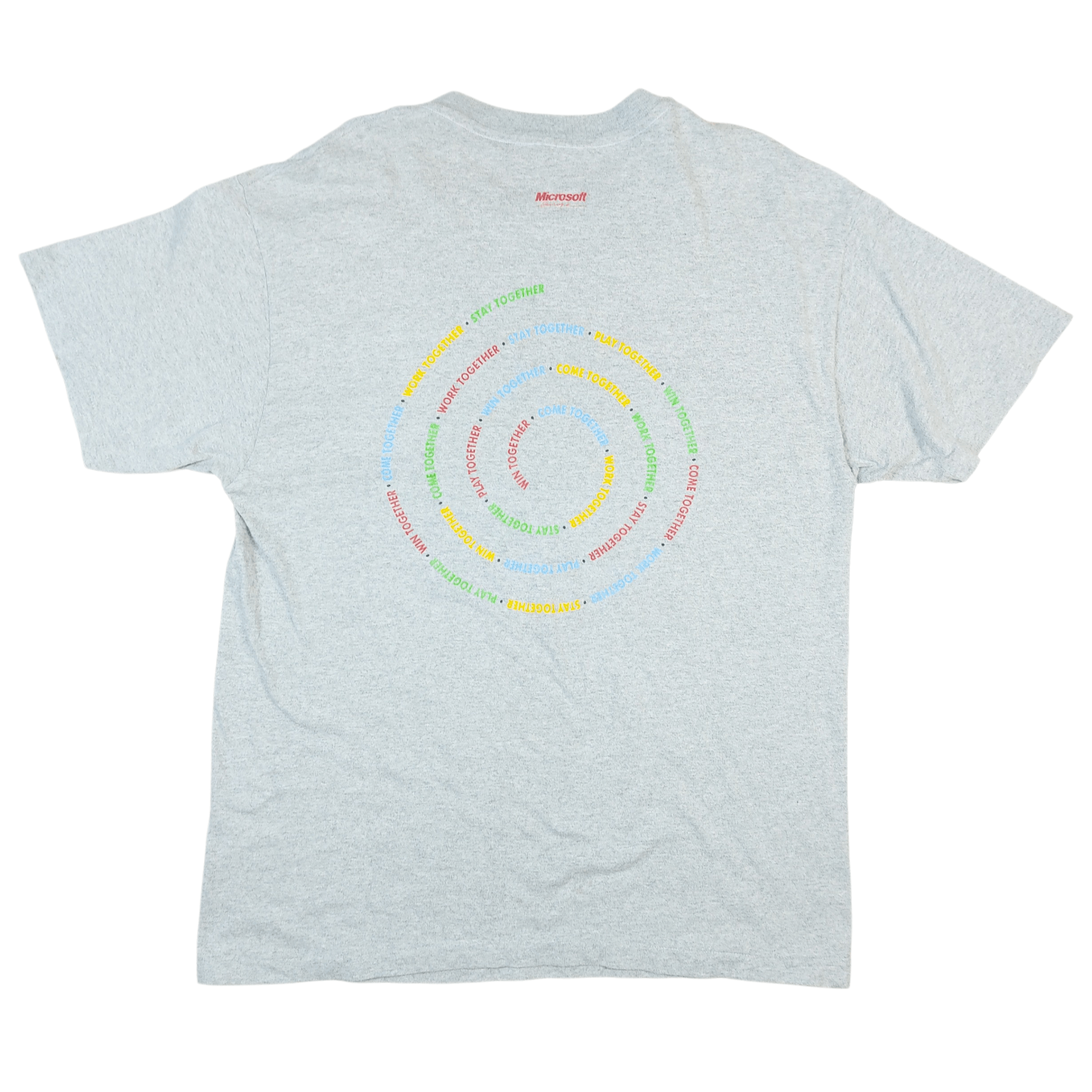 Microsoft Vintage 90s Microsoft 1993 European Sales Meeting TEE Size US XL / EU 56 / 4 - 3 Thumbnail