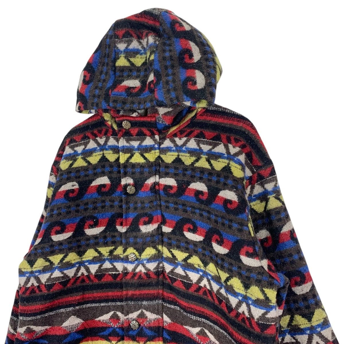 Vintage Vintage Navajo Style Jacket Hoodie Size US L / EU 52-54 / 3 - 4 Thumbnail
