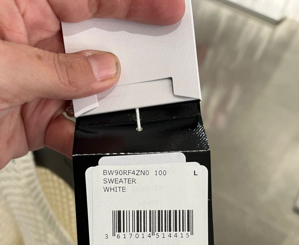 Givenchy oc11z0725 Sweater in White Size L / US 10 / IT 46 - 6 Thumbnail