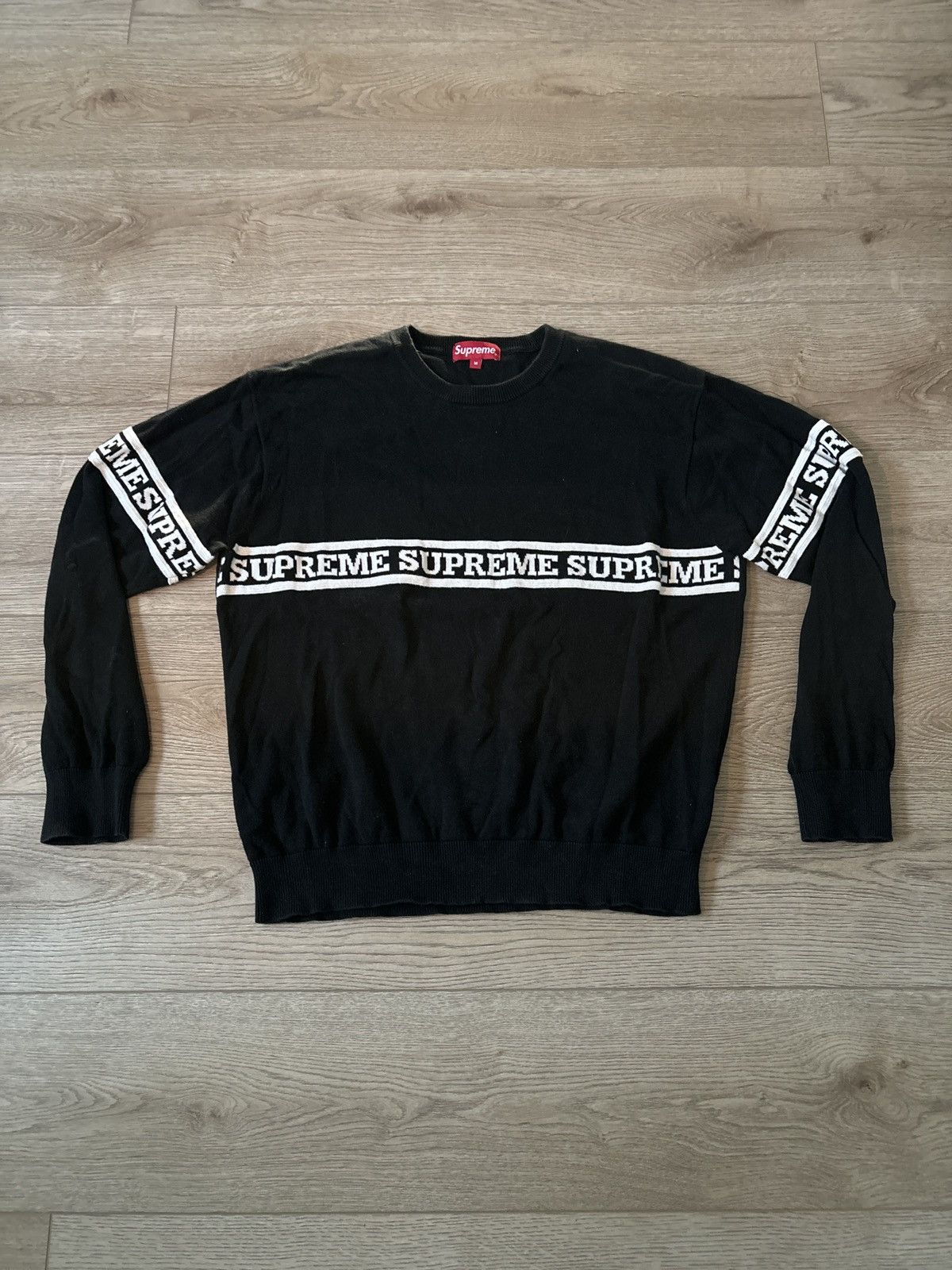 Supreme Supreme Cross Logo Knitwear Size US M / EU 48-50 / 2 - 1 Thumbnail