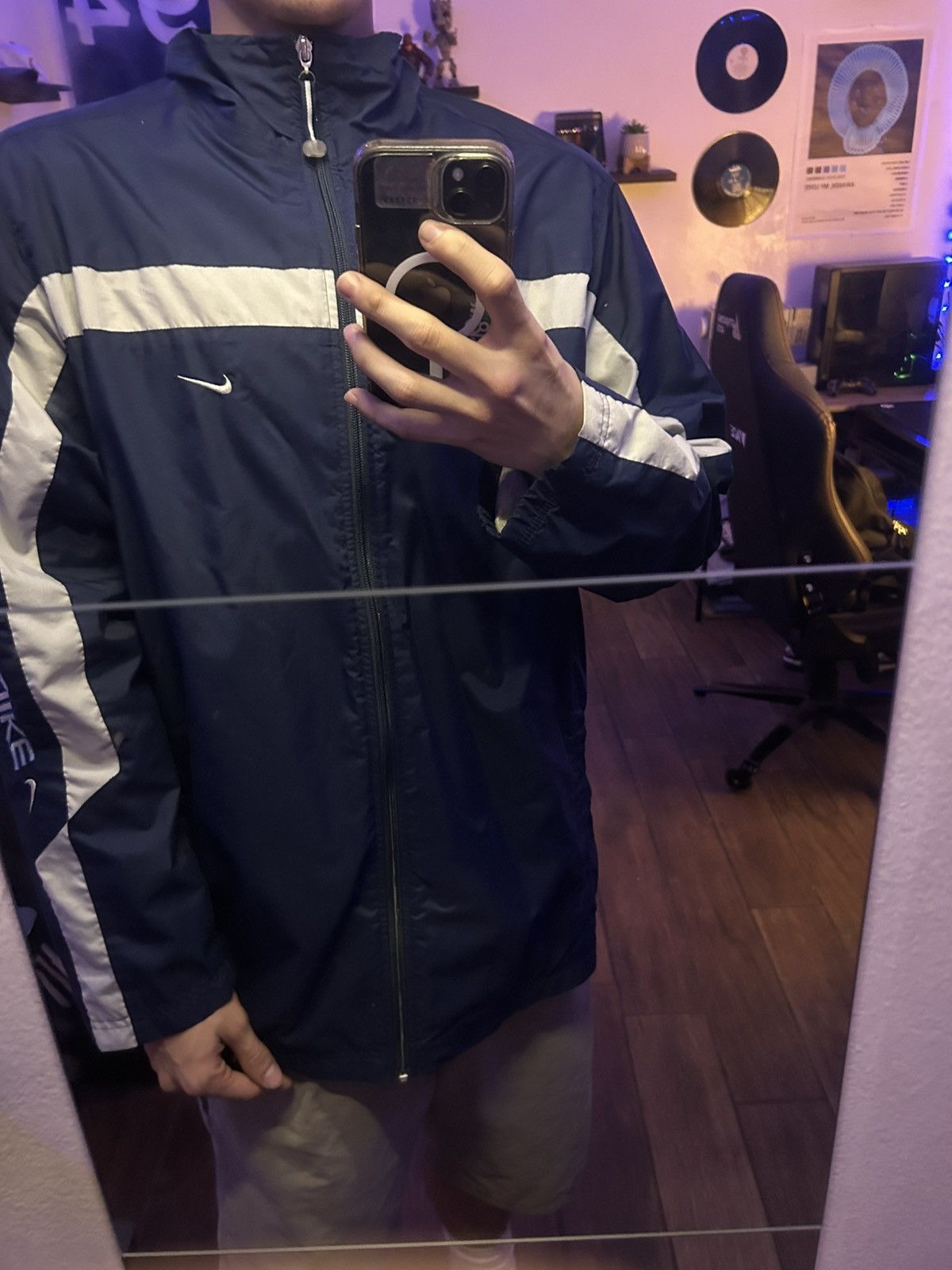 Nike × Vintage Vintage Nike Jacket Size US L / EU 52-54 / 3 - 4 Thumbnail