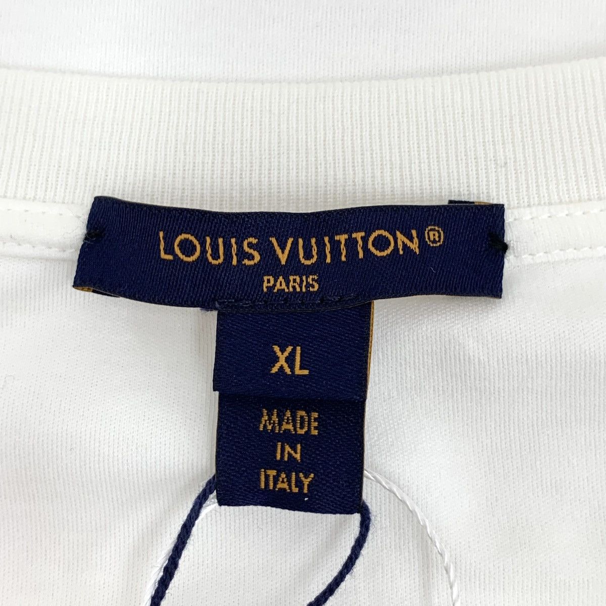 Louis Vuitton Louis Vuitton Cotton Asymmetric Hem Crew Neck T-Shirt K26WX Size XL / US 12-14 / IT 48-50 - 7 Thumbnail
