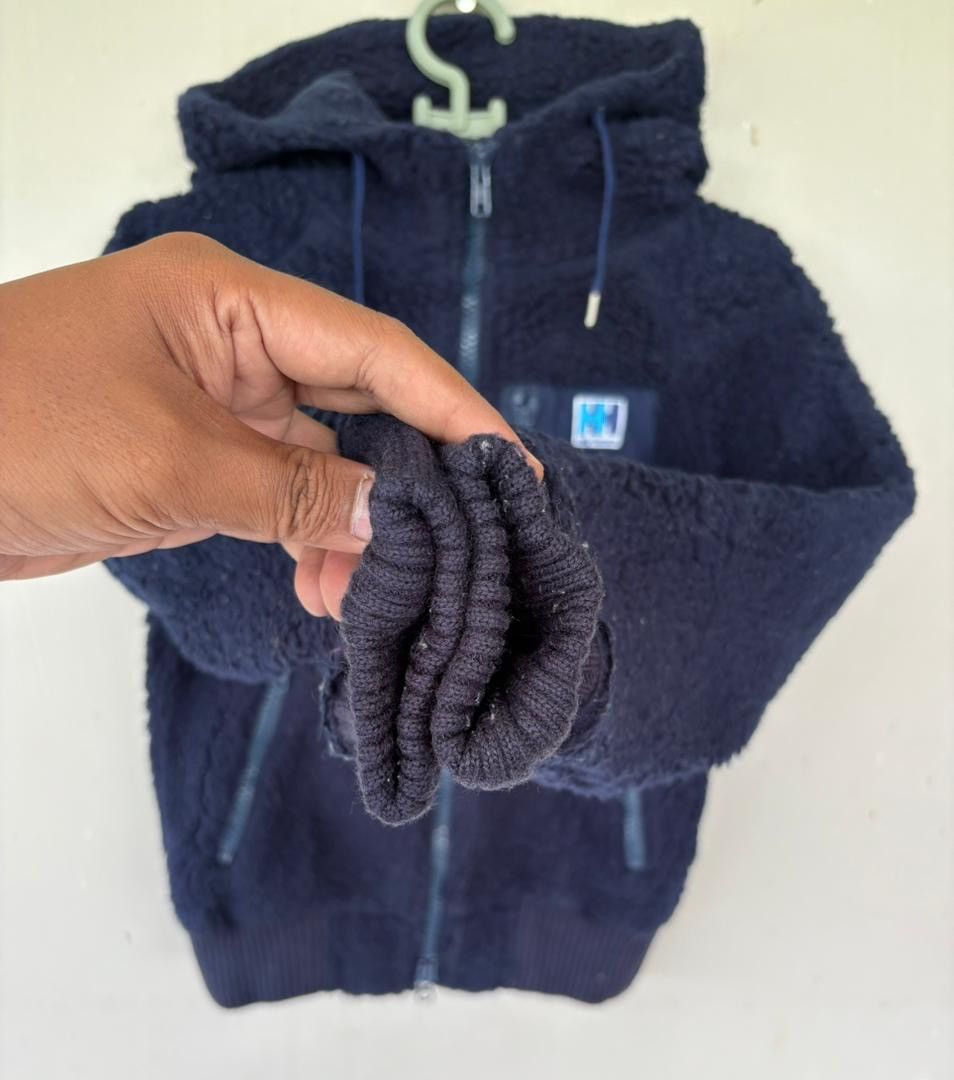 Helly Hansen Vtg Helly hansen Sherpa Fleece Jacket With Hoodies Design Size US S / EU 44-46 / 1 - 6 Thumbnail