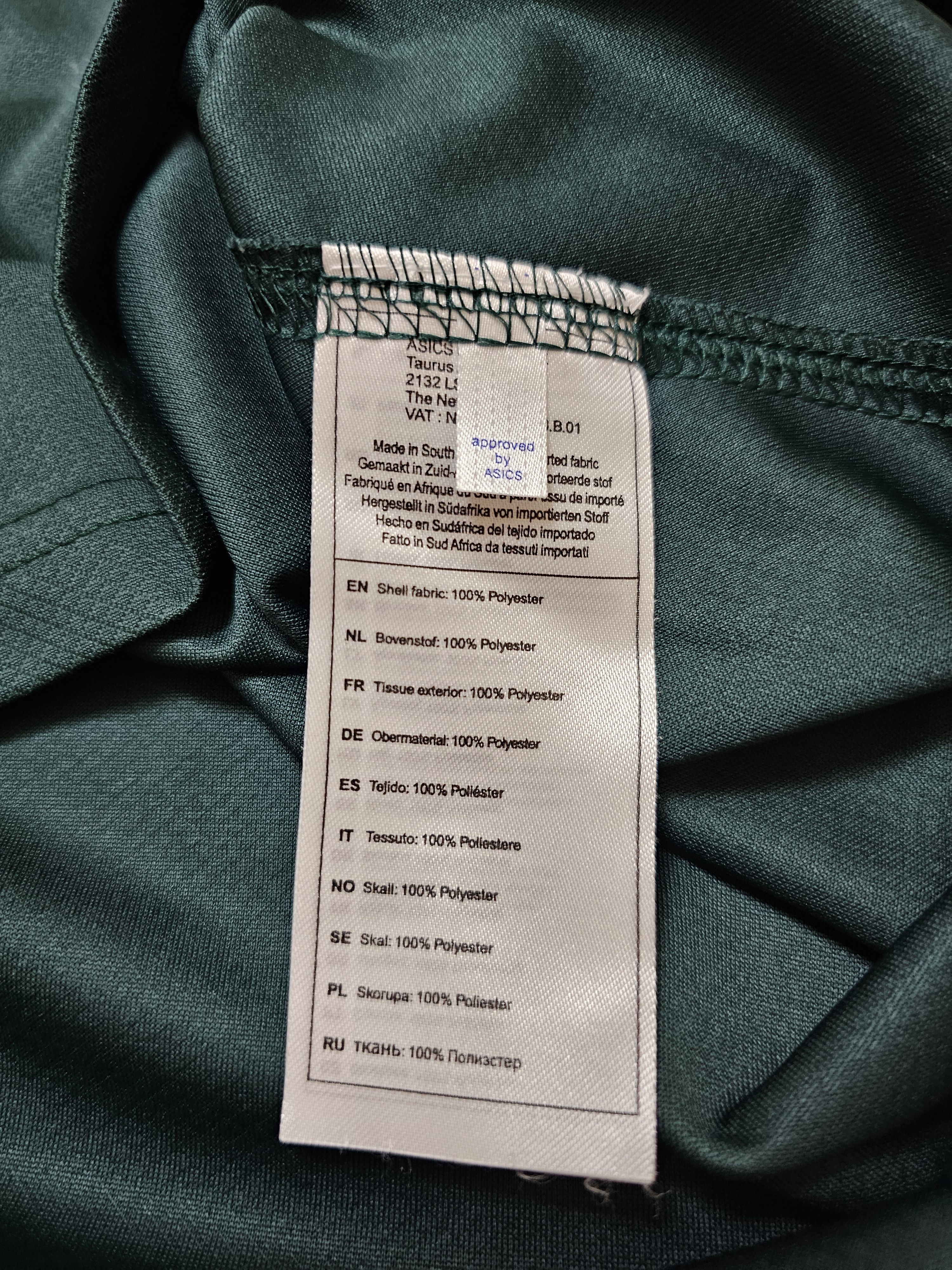 Asics SOUTH AFRICA RUGBY JERSEY WORLD SEVENS UNION RUGBY JERSEY Size US XXL / EU 58 / 5 - 7 Thumbnail