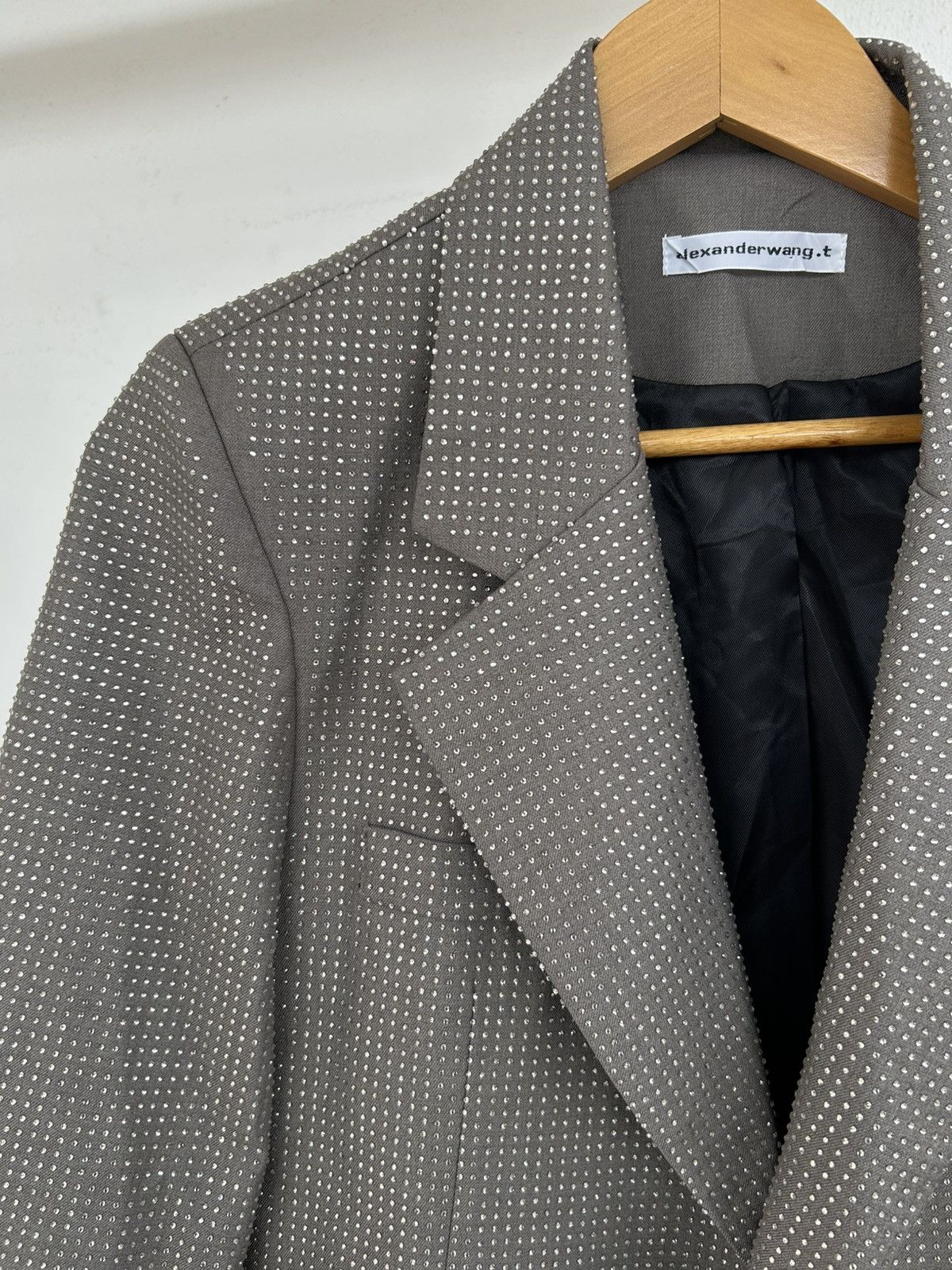 Alexander Wang Holy Grail❗️Crystal Blazer Size 46R - 5 Thumbnail