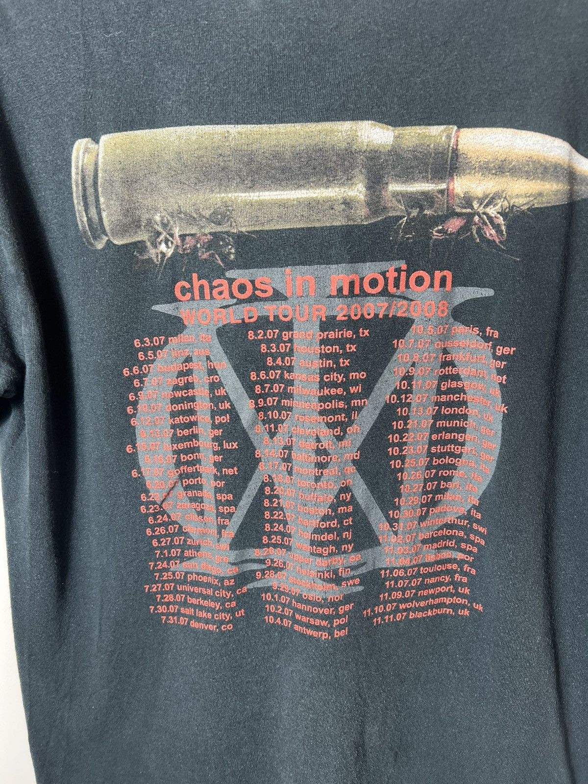 Band Tees Vintage Band Rock Dream Theater Systemic Chaos Tour T-shirt Size US S / EU 44-46 / 1 - 5 Thumbnail
