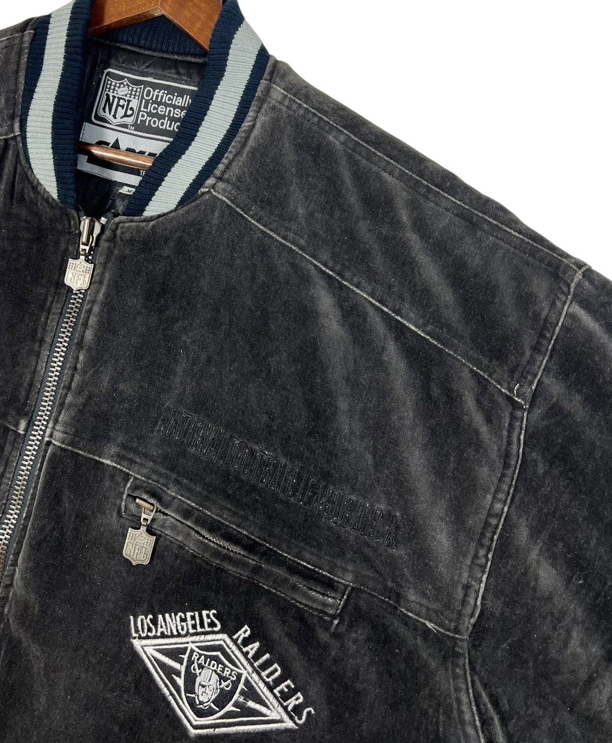 NFL 90s Vintage LOS ANGELES RAIDERS Jacket Size US M / EU 48-50 / 2 - 5 Thumbnail