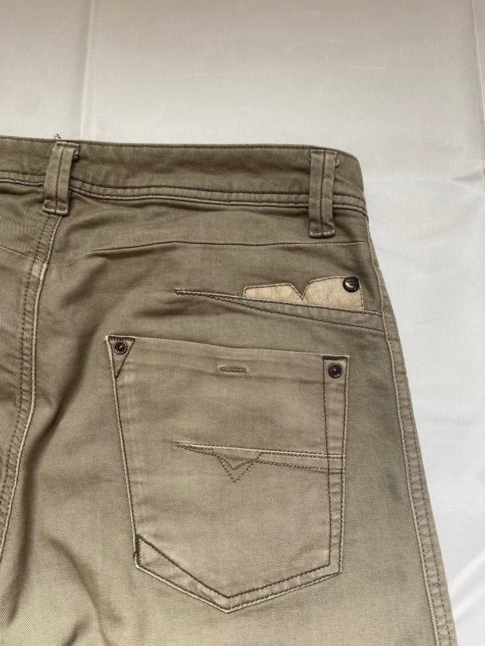 Diesel × Vintage Diesel VTG 2000s beige denim jeans y2k Italy pants rare hype Size US 31 - 5 Thumbnail