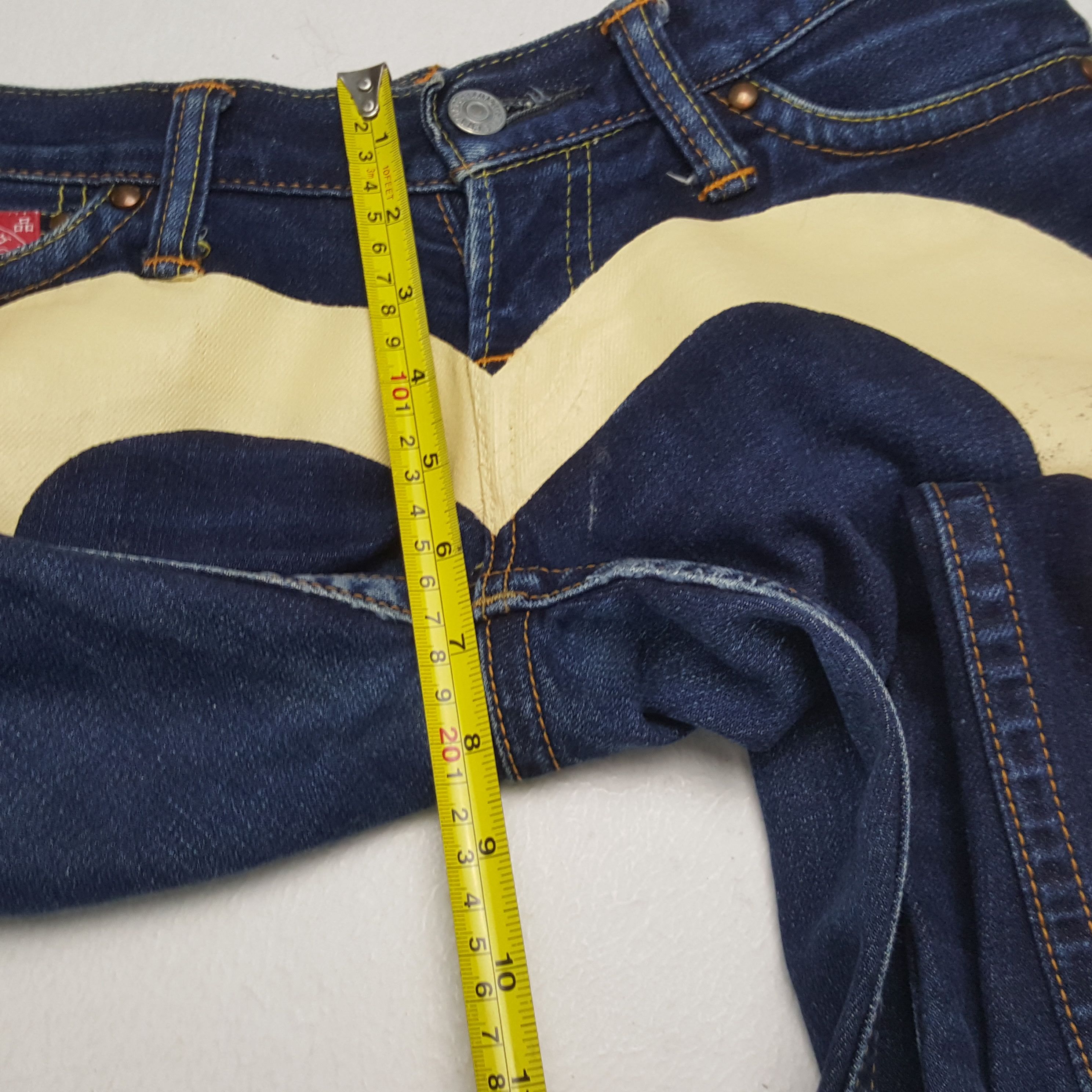 Evisu × Japanese Brand × Vintage Vintage EVISU Japanese Brand Daicock Custom Style Jeans Size 28" / US 6 / IT 42 - 8 Thumbnail
