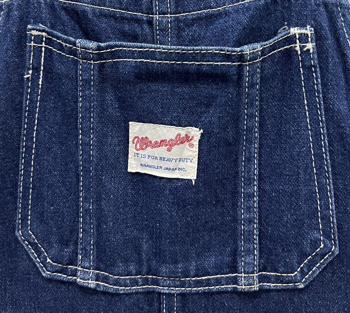 Vintage × Wrangler Vintage Wrangler Japan Denim Overalls Size US 28 / EU 44 - 6 Thumbnail