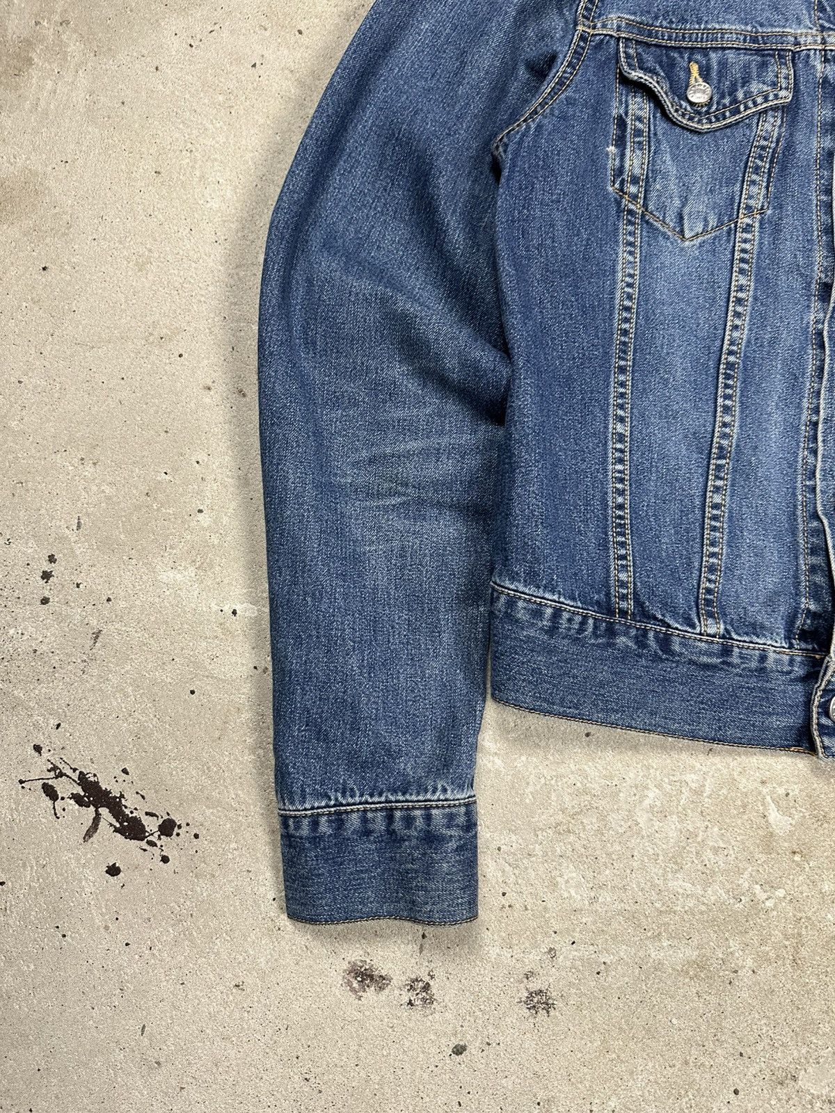 Diesel Vintage Y2K Diesel Denim Jeans Trucker Jacket Size S / US 4 / IT 40 - 3 Thumbnail