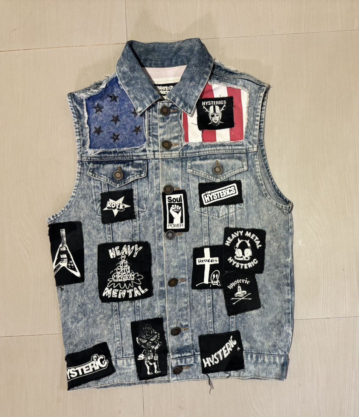 Hysteric Glamour Hysterics Glamour vest Rework Size US M / EU 48-50 / 2 - 1 Thumbnail