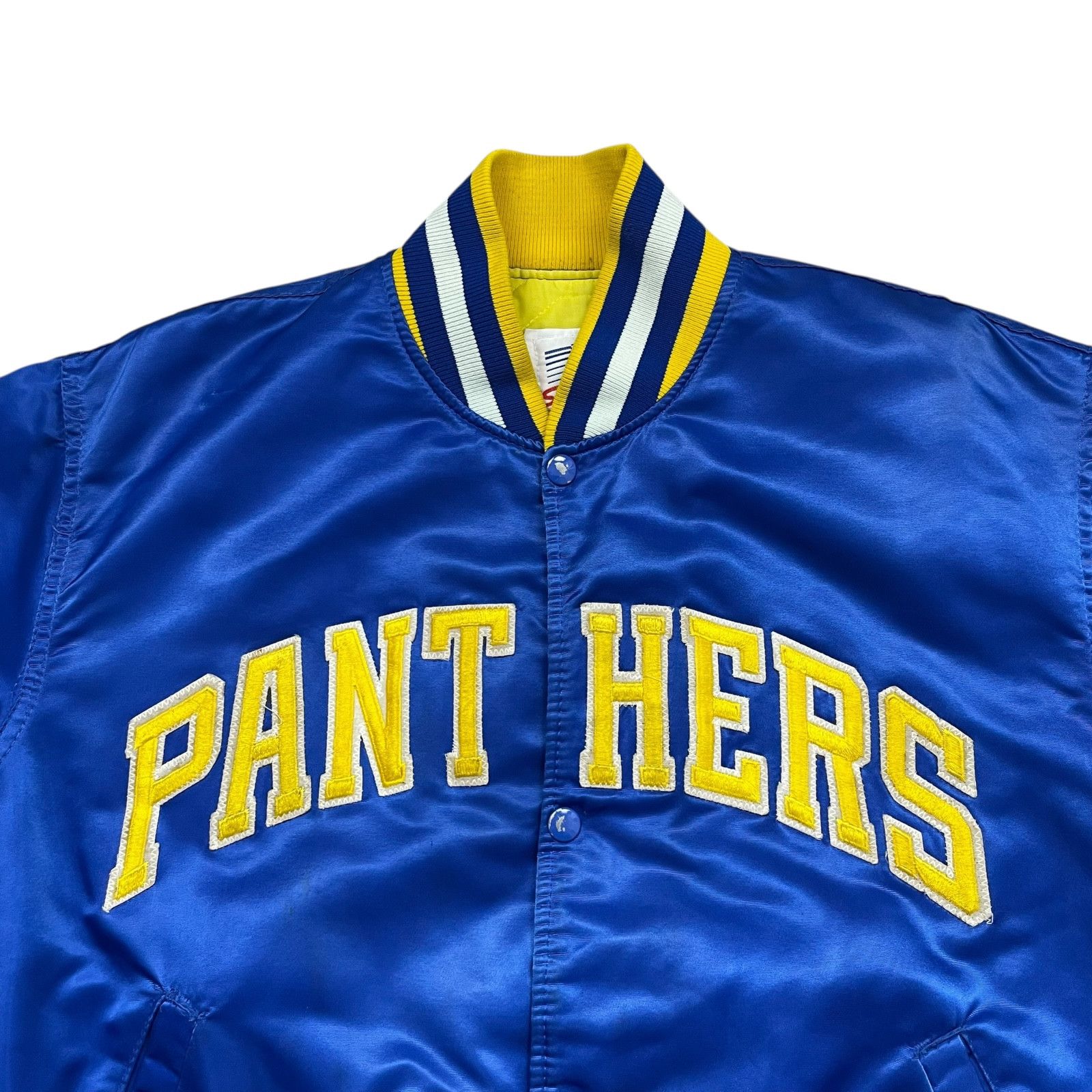 VTG 90s PITTSBURGH PANTHERS STARTER SATIN JACKET L