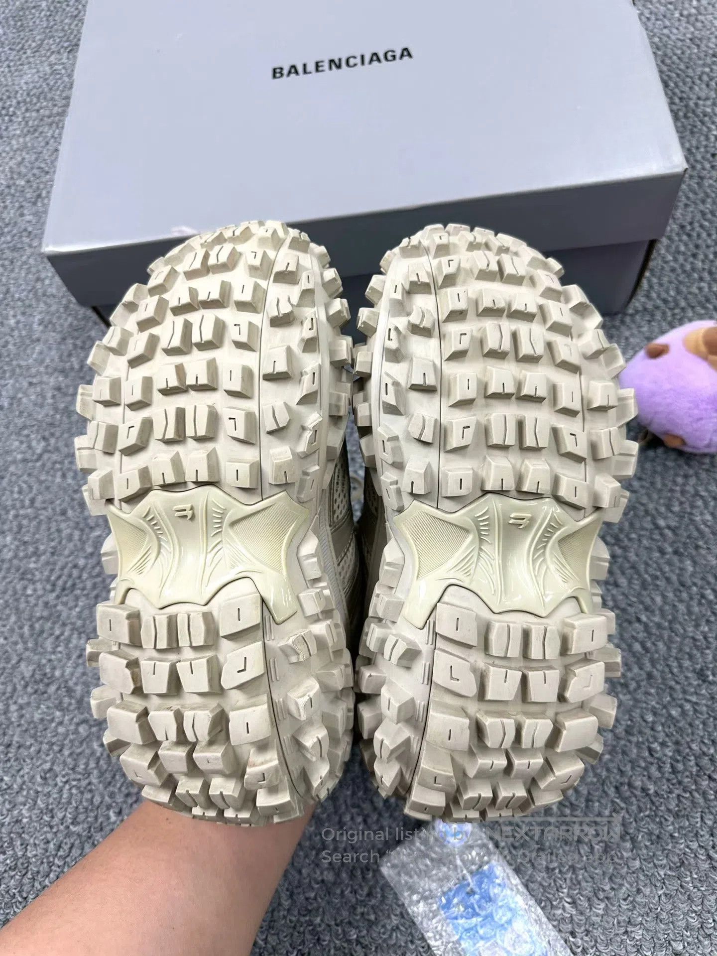 Balenciaga Balenciaga Tan Tire Shoes| Size US 5.5 / IT 35.5 - 6 Thumbnail
