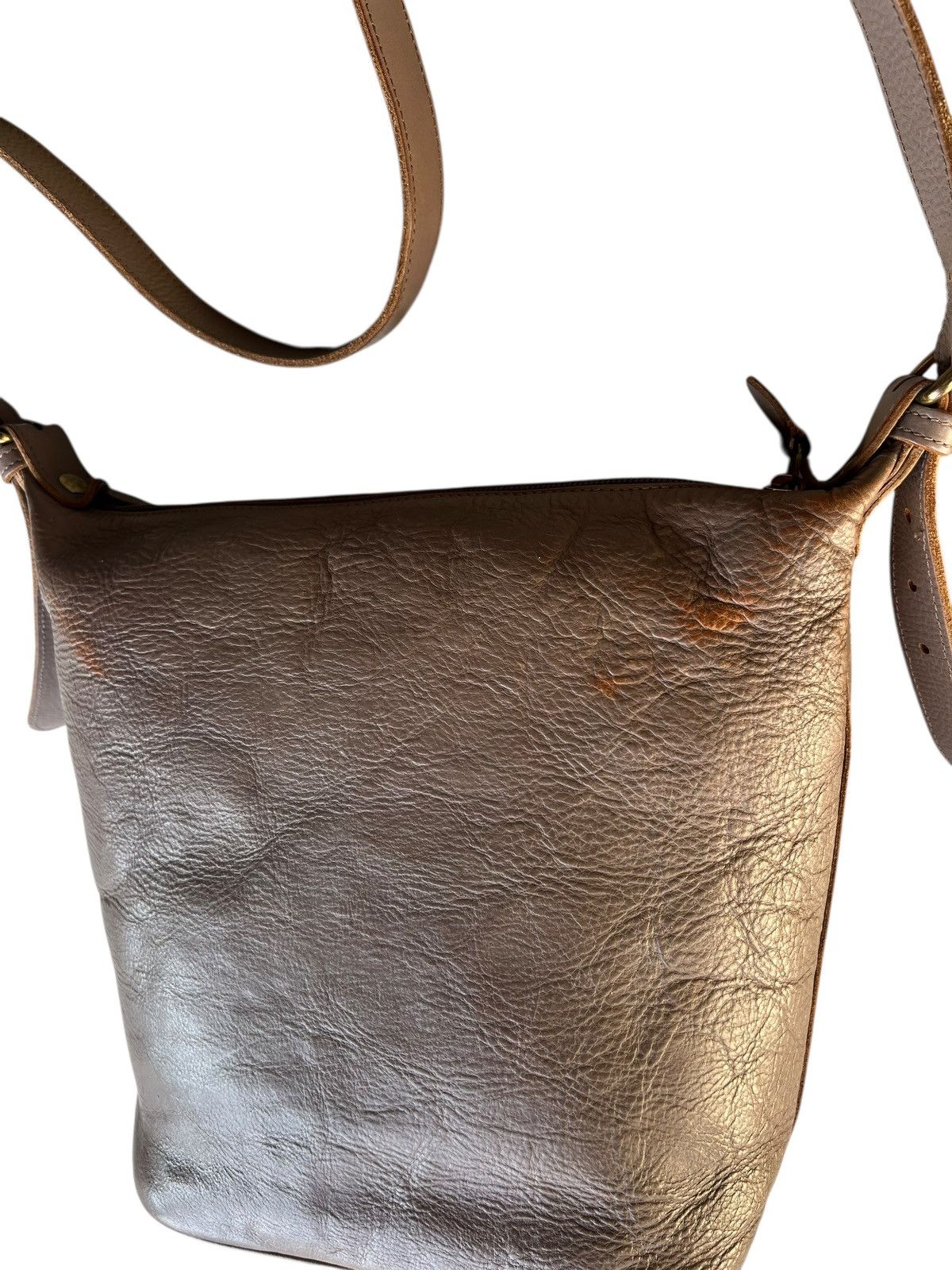 Il Bisonte Vintage il Bisonte Made in Italy Patina Leather Bag Size ONE SIZE - 10 Thumbnail