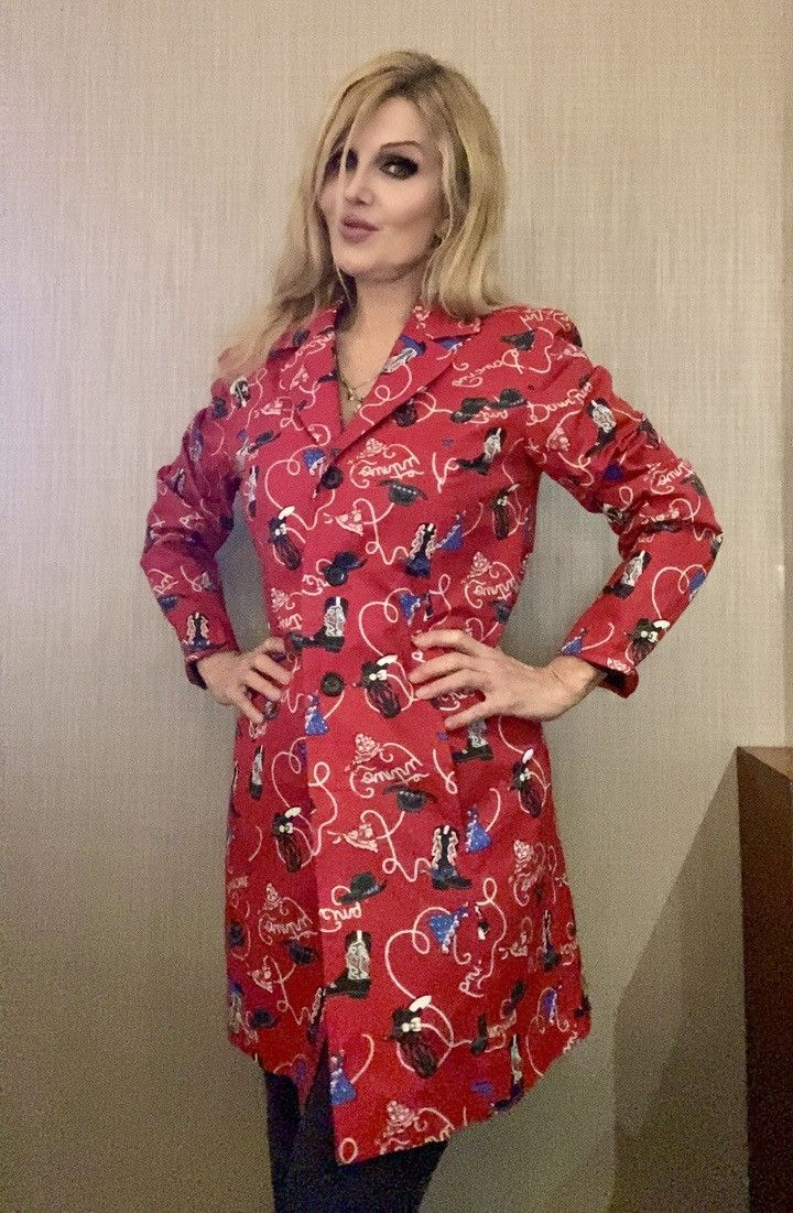 Other Western Printed Sparkle Red Coat Size M / US 6-8 / IT 42-44 - 9 Thumbnail