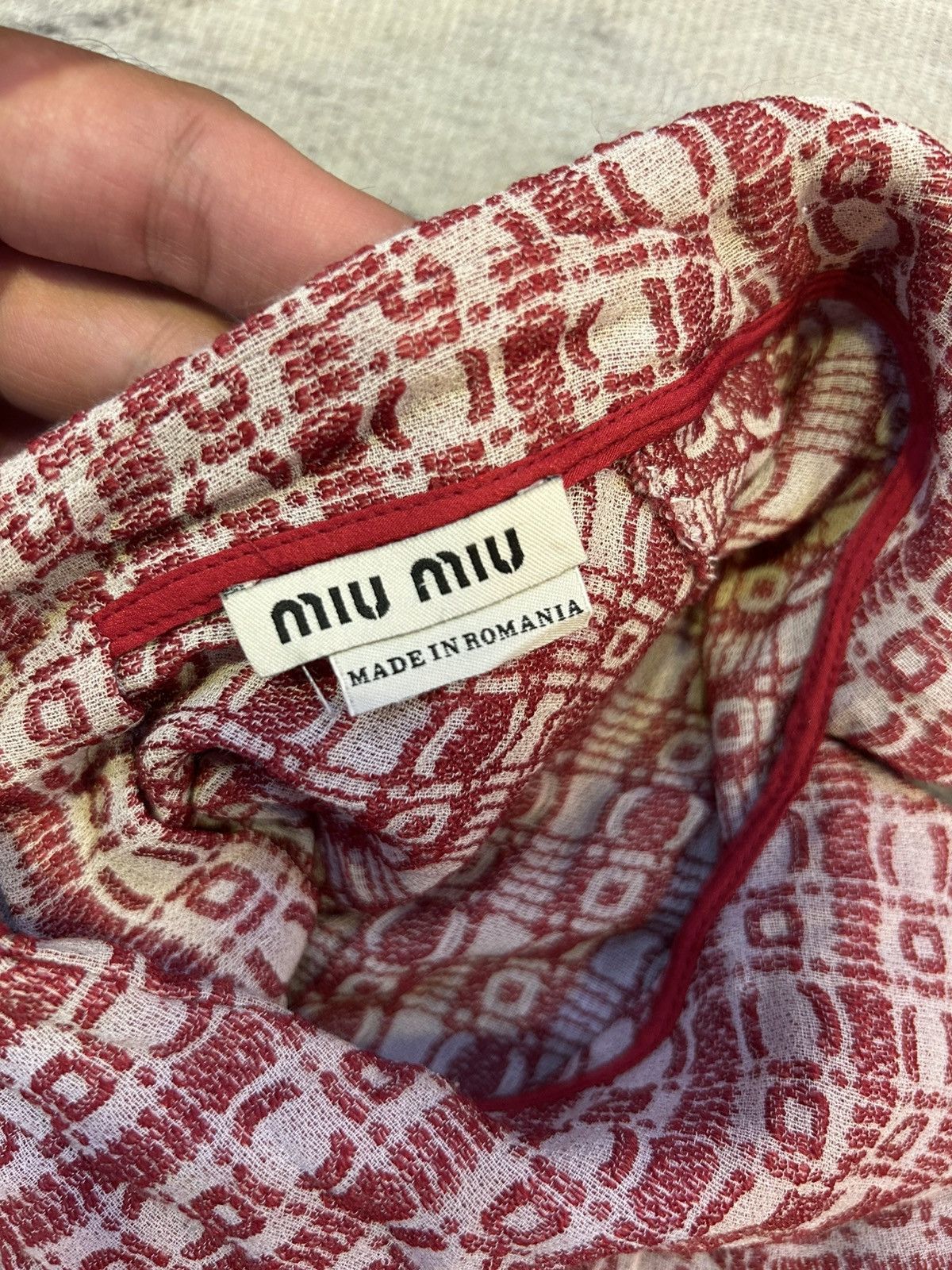 Miu Miu Miu Miu Sleeveless Plaid Top Size XS / US 0-2 / IT 36-38 - 4 Thumbnail