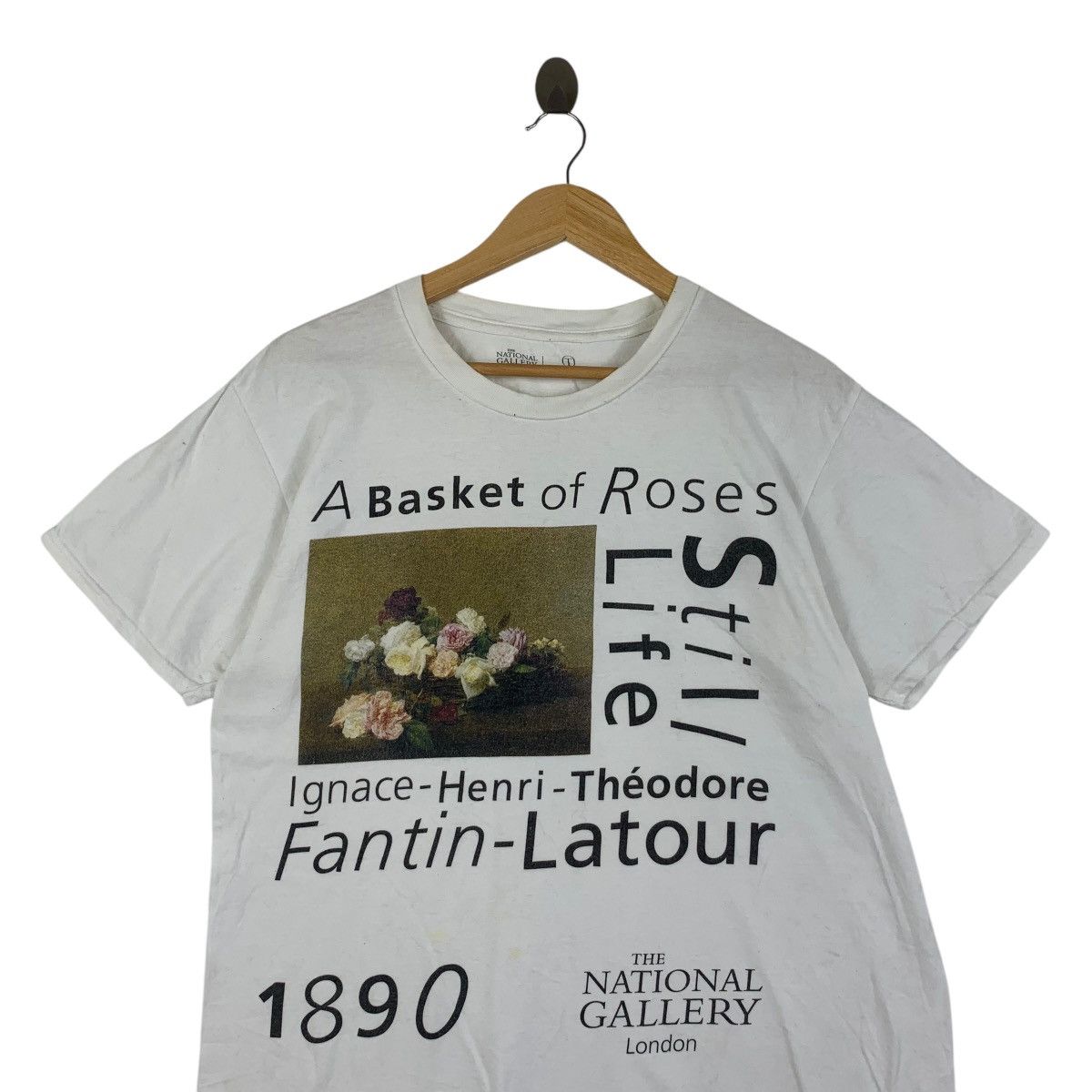 Vintage THE NATIONAL GALLERY LONDON x TAGS WKGPTY Tee Shirt Top Size M / US 6-8 / IT 42-44 - 2 Thumbnail