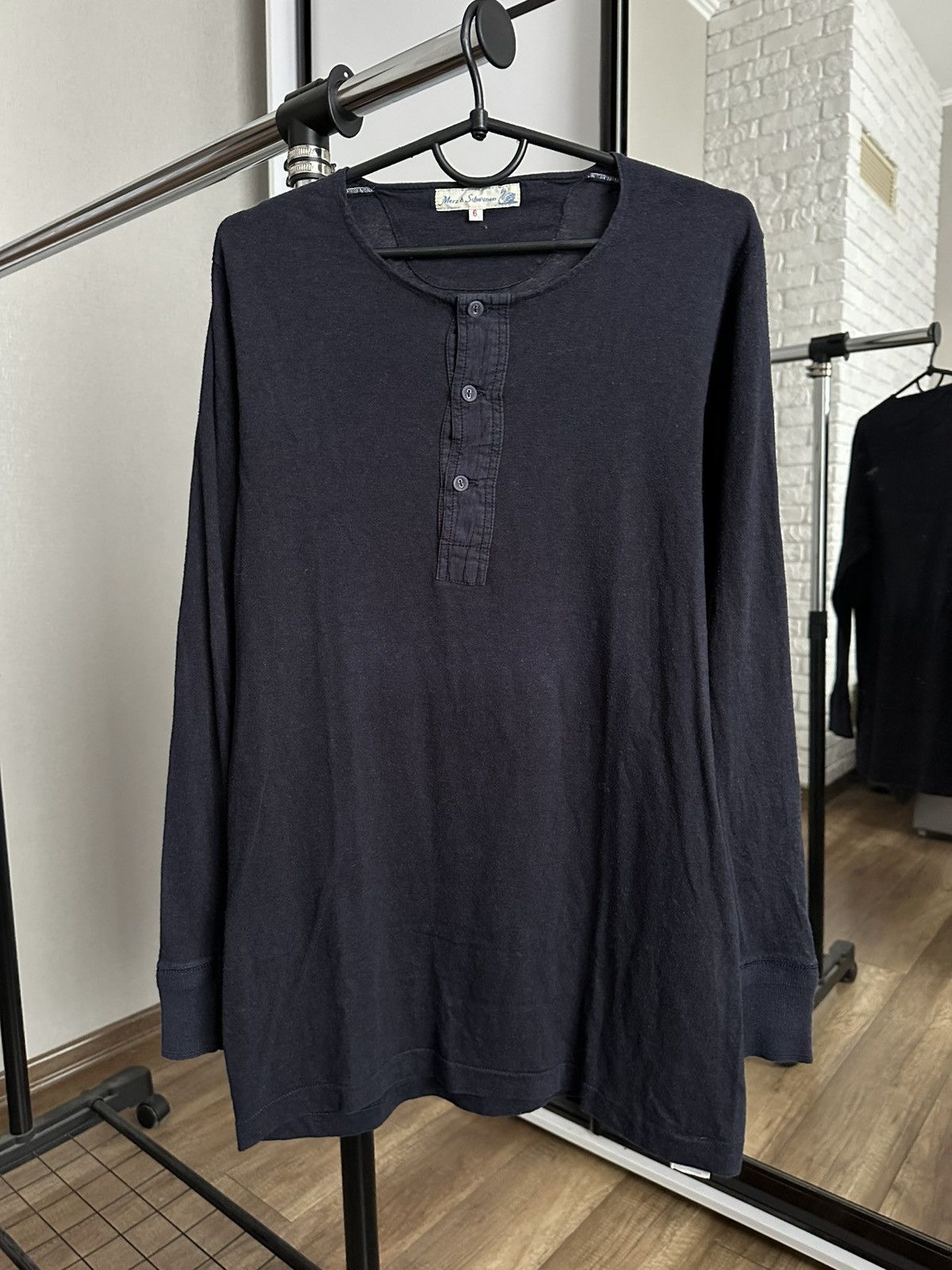 Merz B. Schwanen Merz B Schwanen Loopwheeled Long Sleeve T-Shirt Tee Size US L / EU 52-54 / 3 - 1 Thumbnail