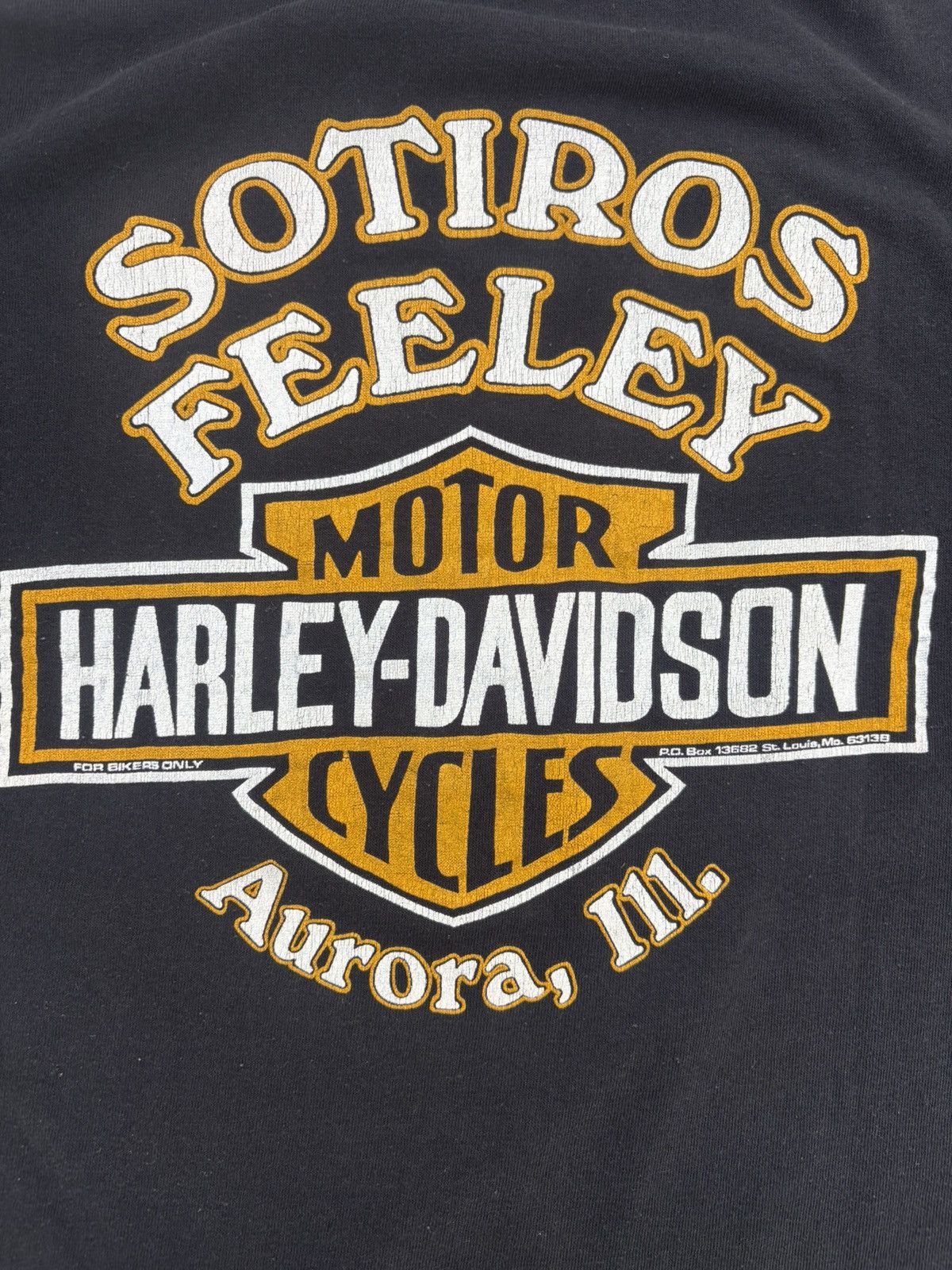 Harley Davidson Vintage 80s Harley Davidson T Shirt Size US L / EU 52-54 / 3 - 4 Thumbnail