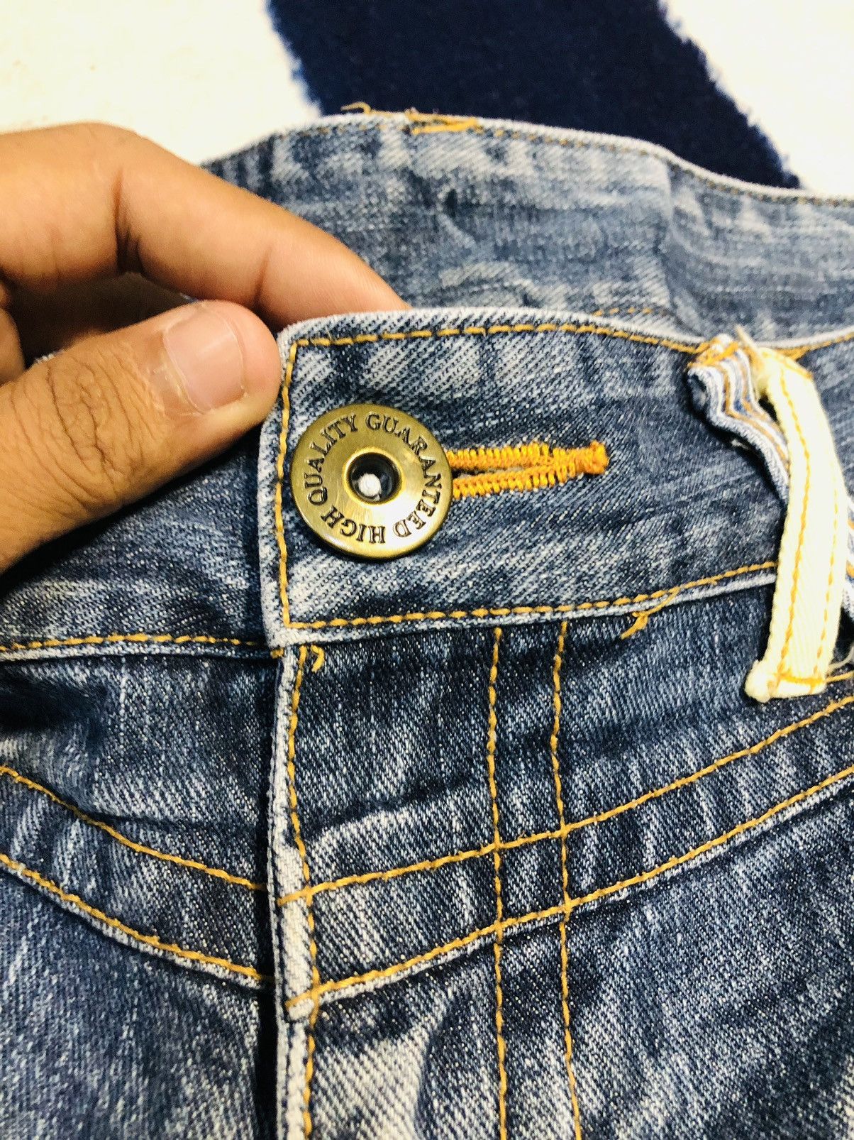 Japanese Brand × Jean Authentic Style Double Waist (1) Size US 34 / EU 50 - 9 Thumbnail