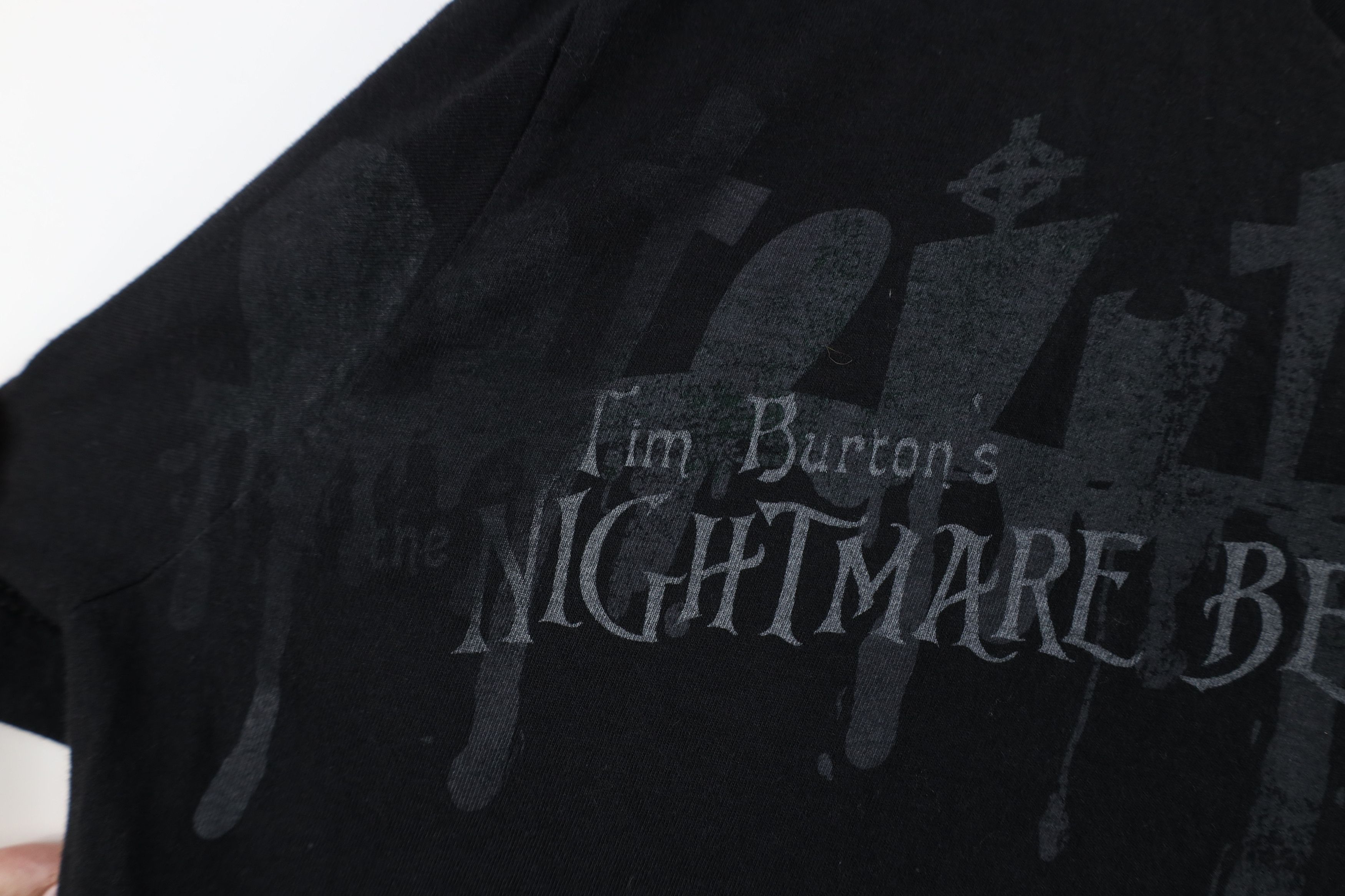 Vintage Vintage Tim Burtons The Nightmare Before Christmas T-Shirt Size US M / EU 48-50 / 2 - 5 Thumbnail