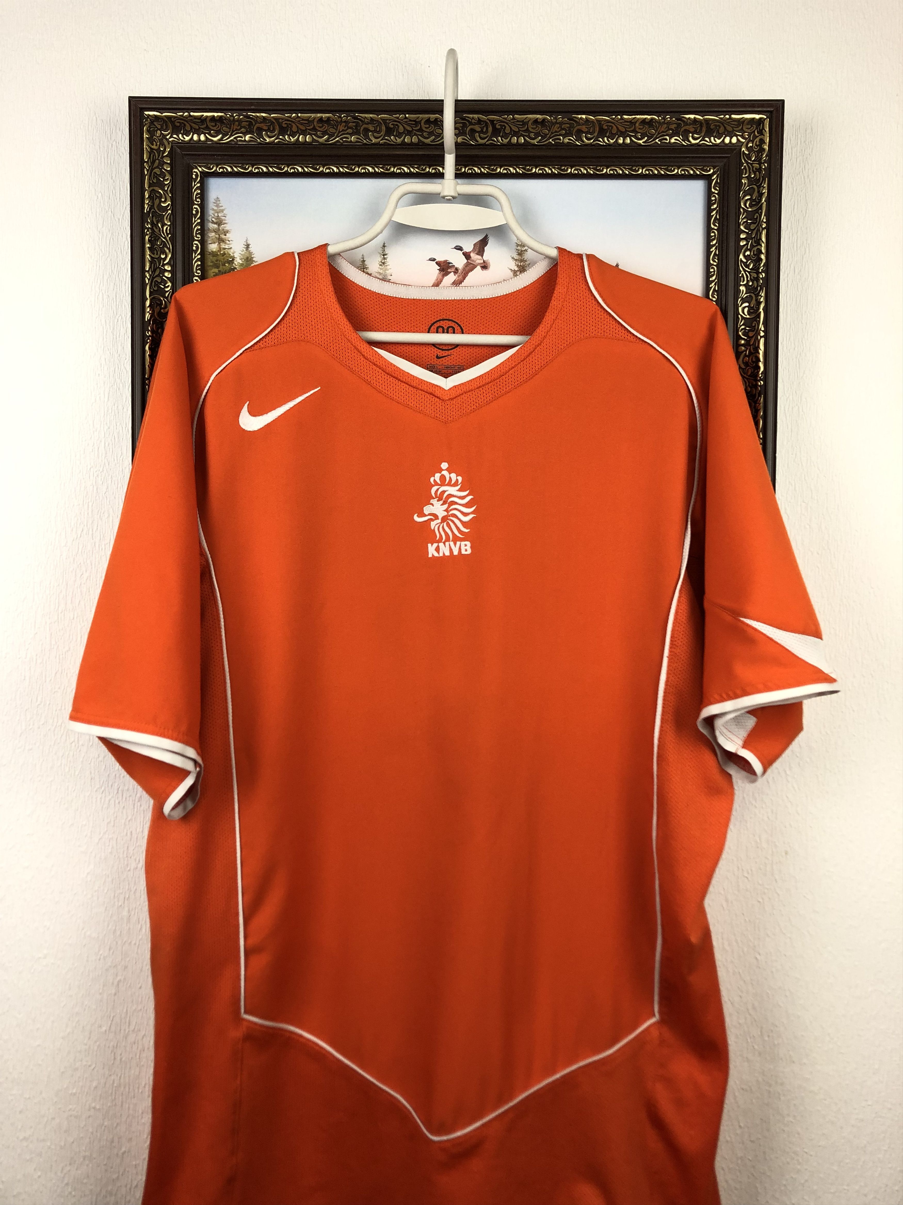 Nike × Vintage Netherlands Home football shirt 2004 Soccer Nike Jersey Size US L / EU 52-54 / 3 - 2 Thumbnail