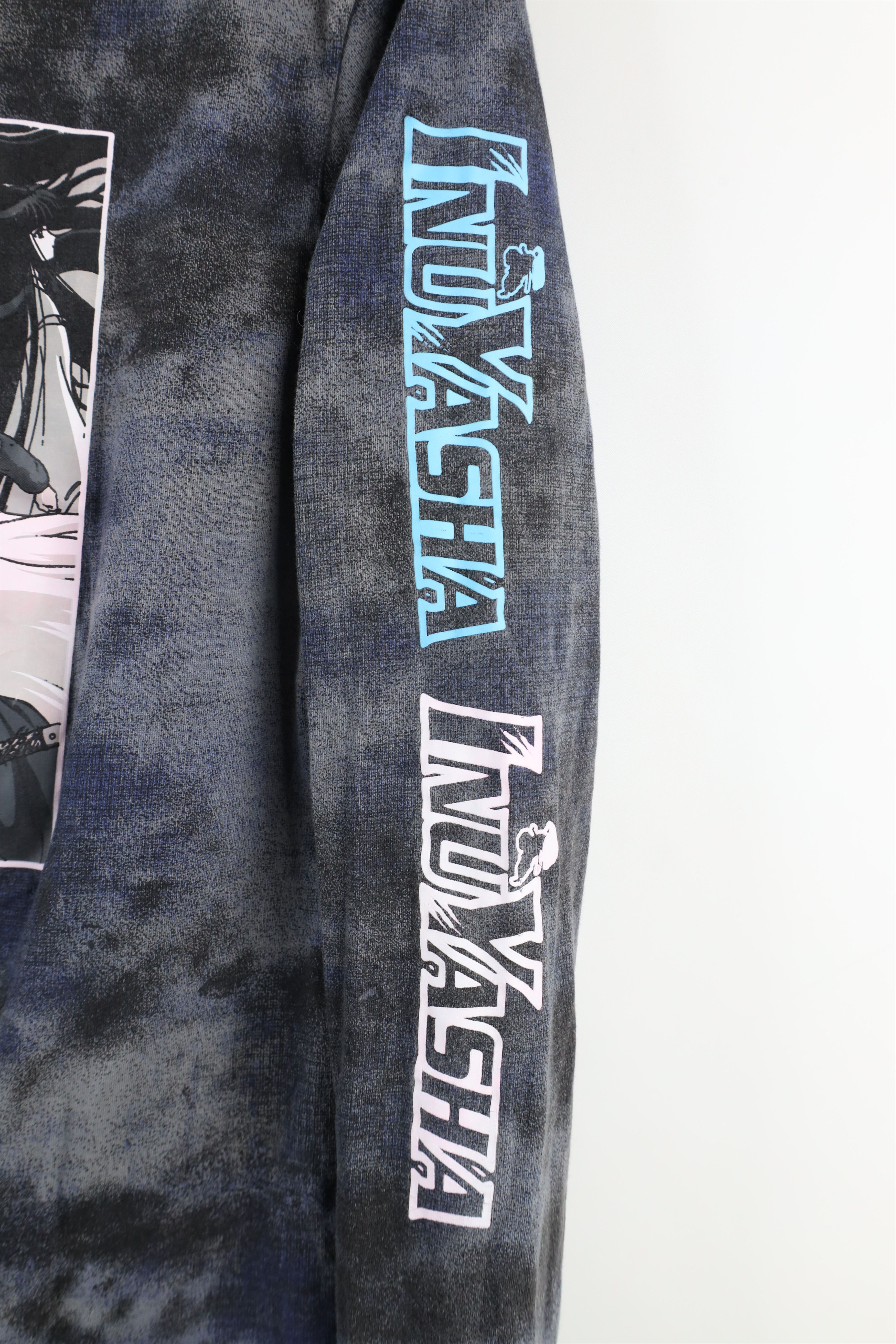 Vintage InuYasha Out Japan Anime Manga Long Sleeve T-Shirt Acid Wash Size US S / EU 44-46 / 1 - 4 Thumbnail