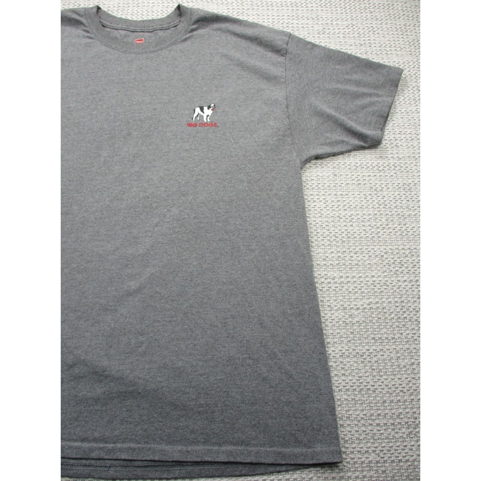 Big Dogs VINTAGE Big Dogs T Shirt Mens XL Gray Cotton Knit Logo Short Sleeve Crew Neck T-Shirt Graphic Tee USA Retro Dad Beer Animals Size US XL / EU 56 / 4 - 3 Thumbnail