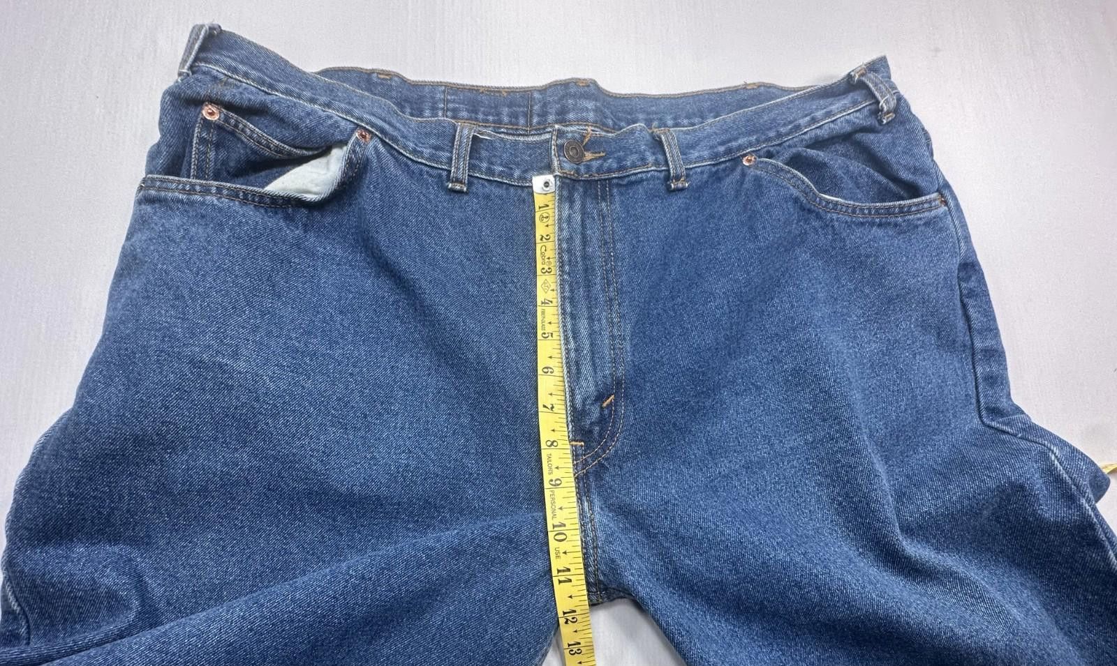 Levi's Levis Vintage Straight Leg Denim Jeans Blue Men's 44/32 Size US 44 / EU 60 - 8 Thumbnail