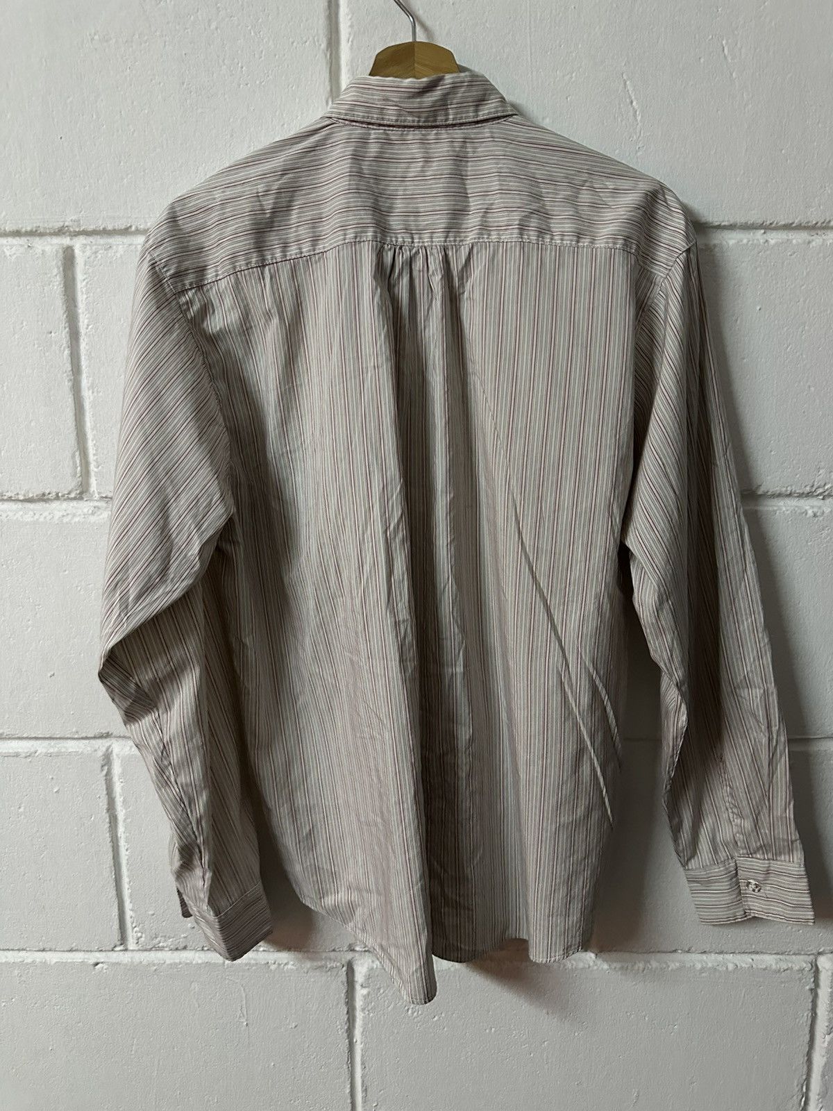 C.P. Company × Massimo Osti S/S 2003 C.P Company Logo Pocket Stripes Button-up Shirt Size US M / EU 48-50 / 2 - 10 Thumbnail
