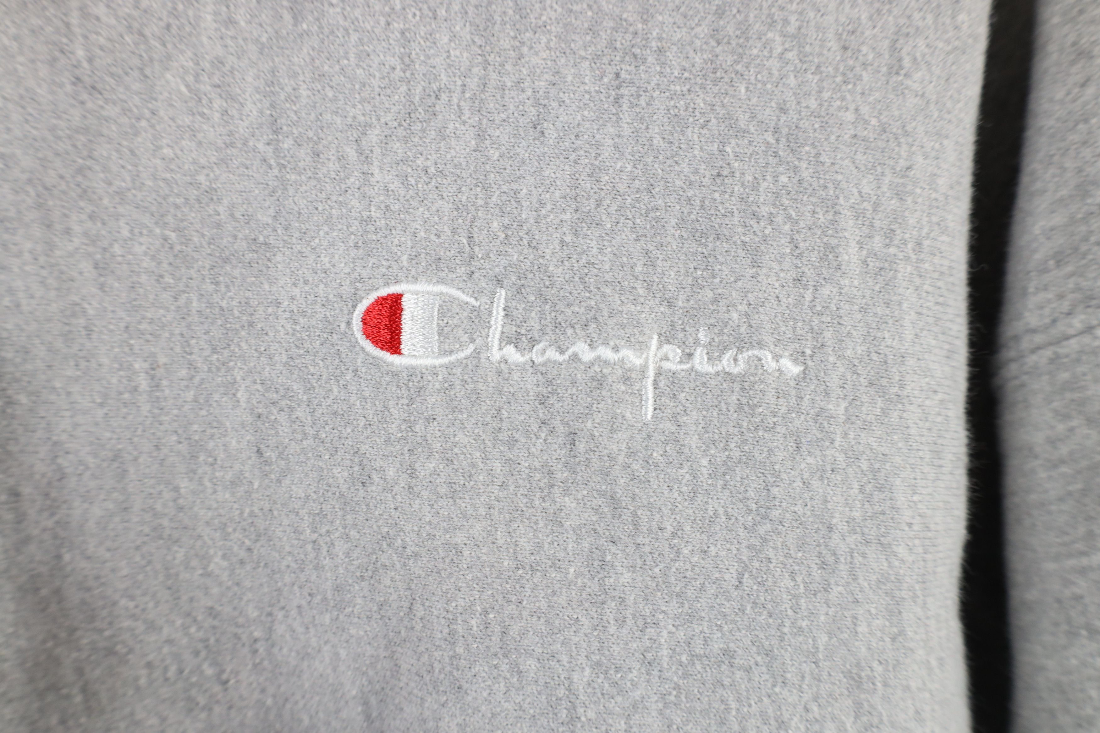Champion × Vintage Champion Reverse Weave Heavyweight Hoodie Sweatshirt Gray Size US M / EU 48-50 / 2 - 4 Thumbnail