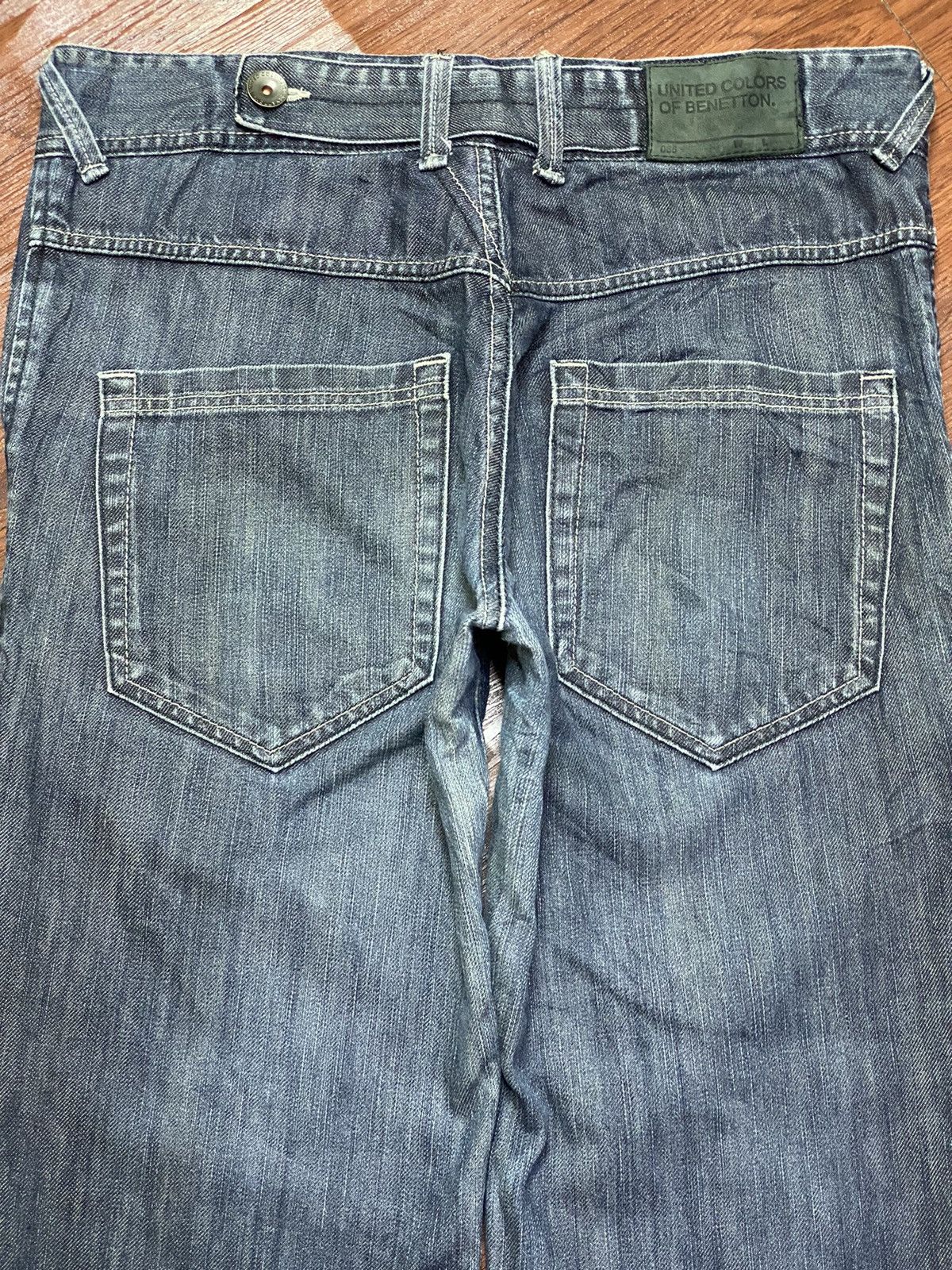 Other Vintage Japanese Brands Hemp Fabric Black Denim Baggy Pants Size US 34 / EU 50 - 4 Thumbnail