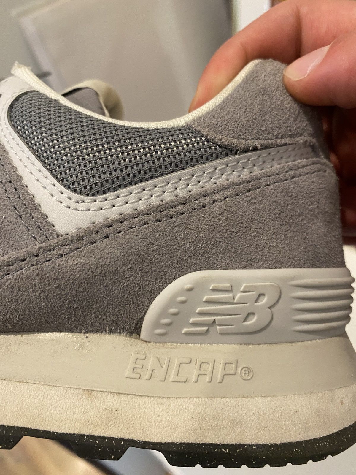 New Balance New Balance 574 ‘Grey Off White’ - Size US 8 Size US 8 / EU 41 - 5 Thumbnail