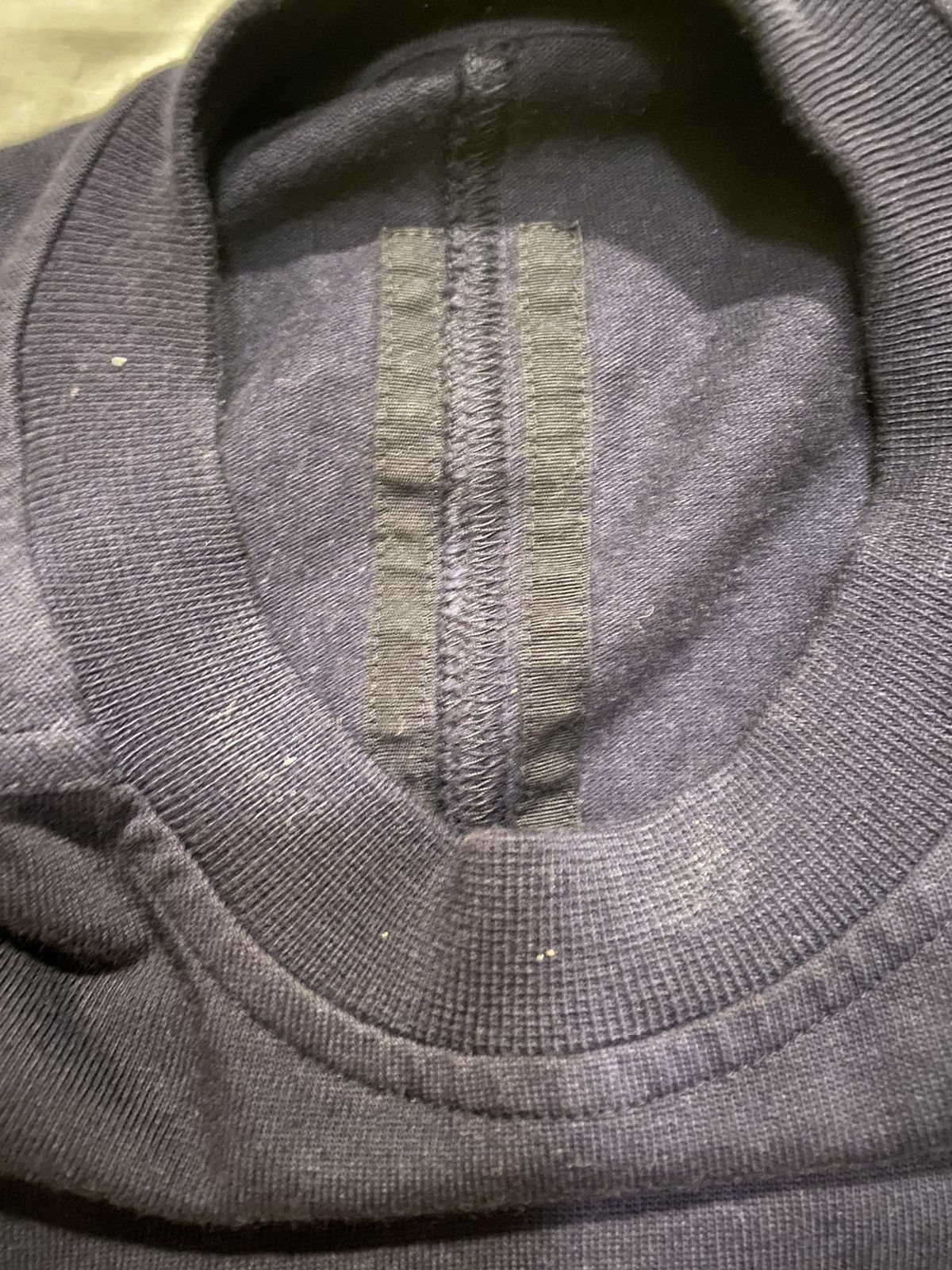 Rick Owens × Rick Owens Drkshdw RICK OWENS DRKSHDW Navy Crewneck Sweater In 06 Indigo Size US M / EU 48-50 / 2 - 3 Thumbnail