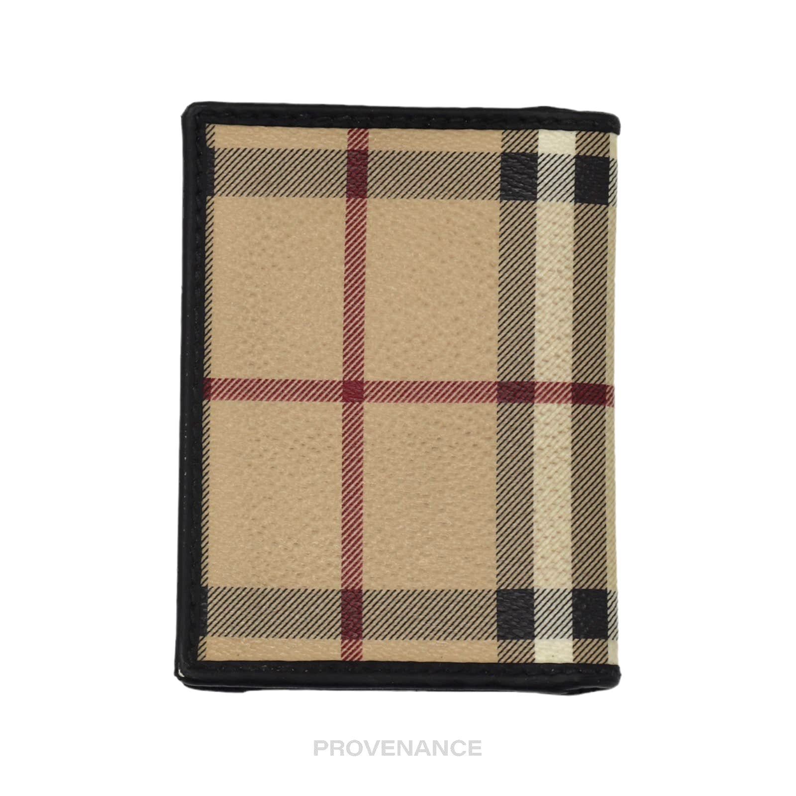 Burberry 🔴 Burberry ID Pocket Organizer Wallet - Nova Check Size ONE SIZE - 2 Thumbnail
